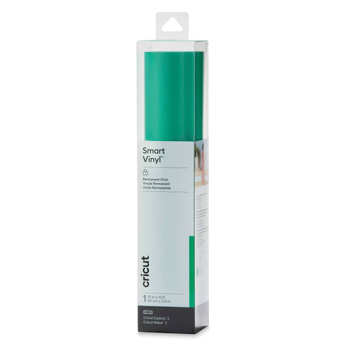 Cricut Permanent Smart Vinyl - Grass, 13" x 12 ft, Roll (In packaging)