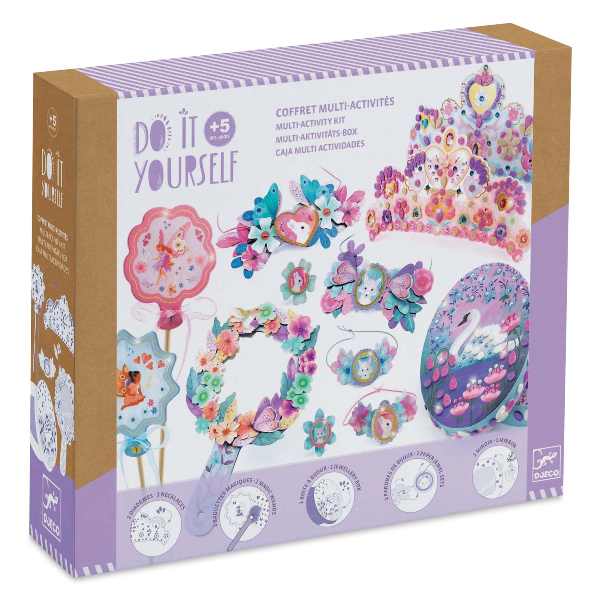 Djeco Do It Yourself Nymphea Multi-Activity Kit - front of packaging