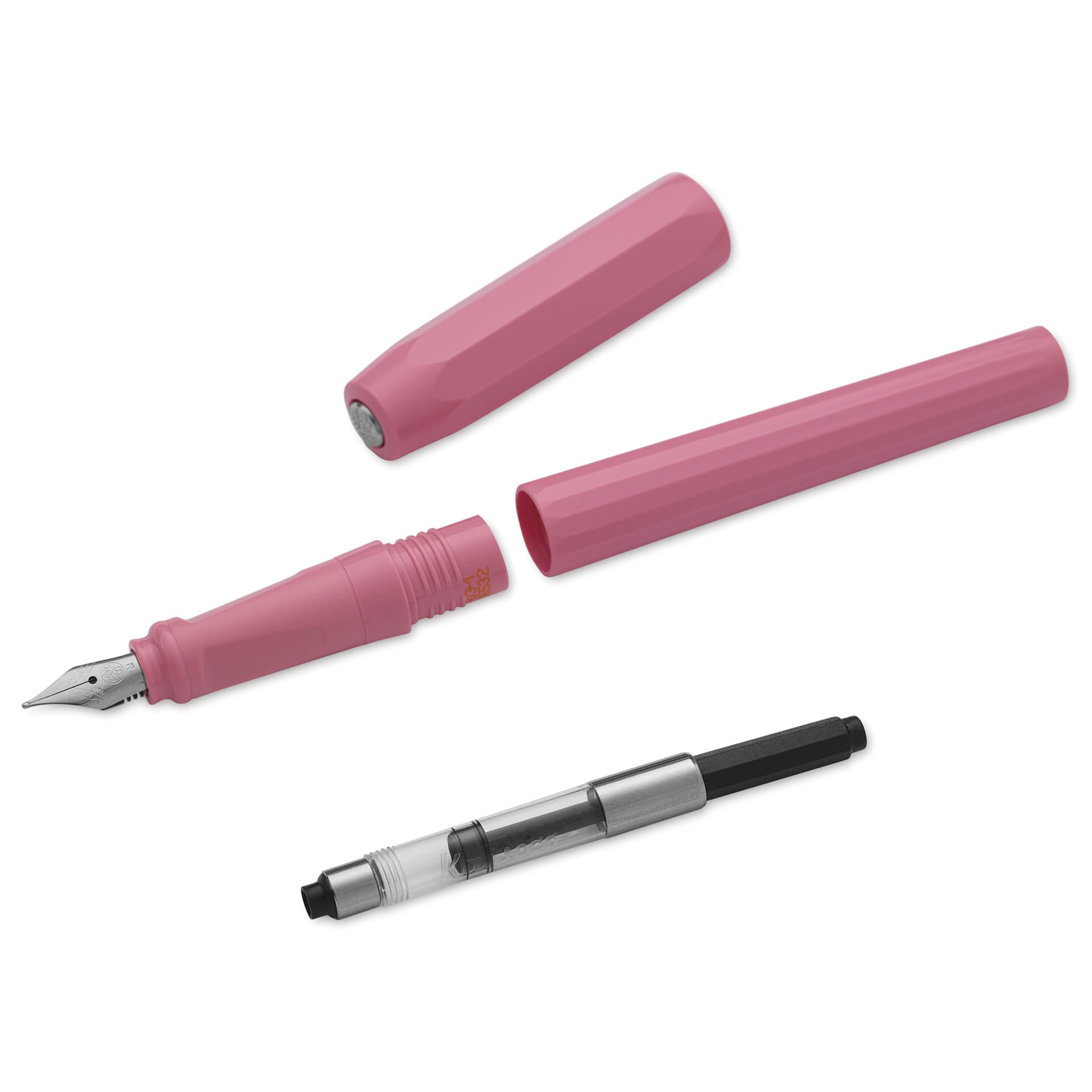 Kaweco Standard Fountain Pen Ink Converter, next to dismantled pen (not included)
