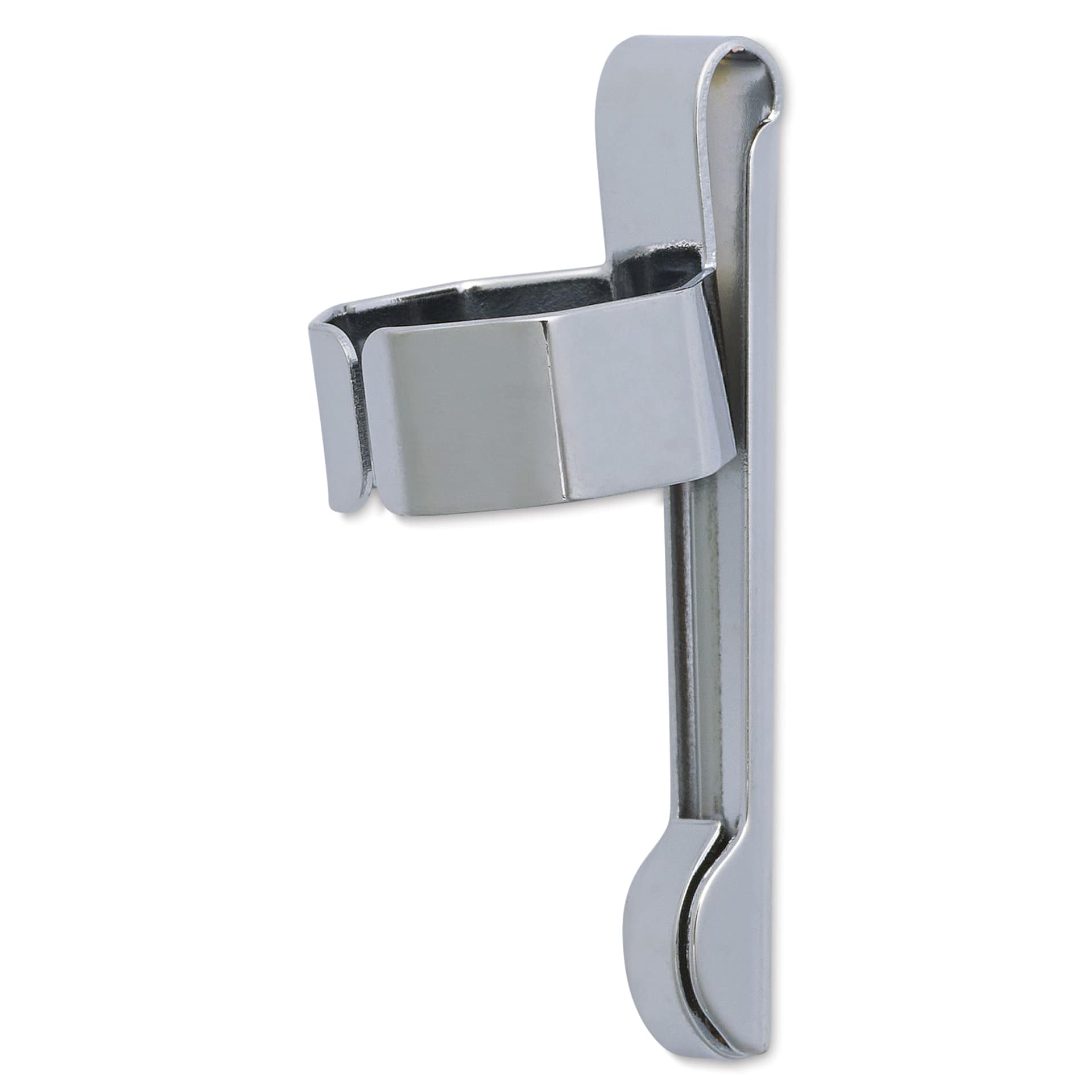 Kaweco Sport Octagonal Clip - Chrome - back, angled