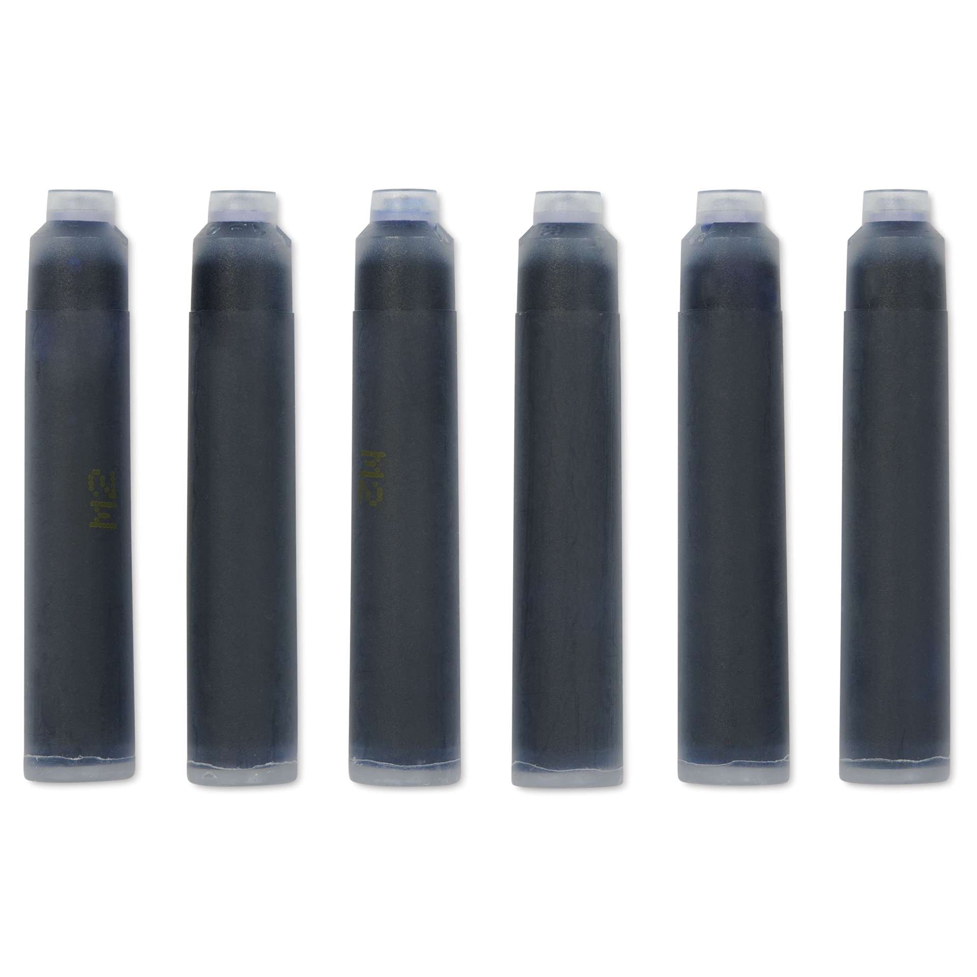 Graf von Faber-Castell Fountain Pen Cartridges - Royal Blue, Pkg of 6