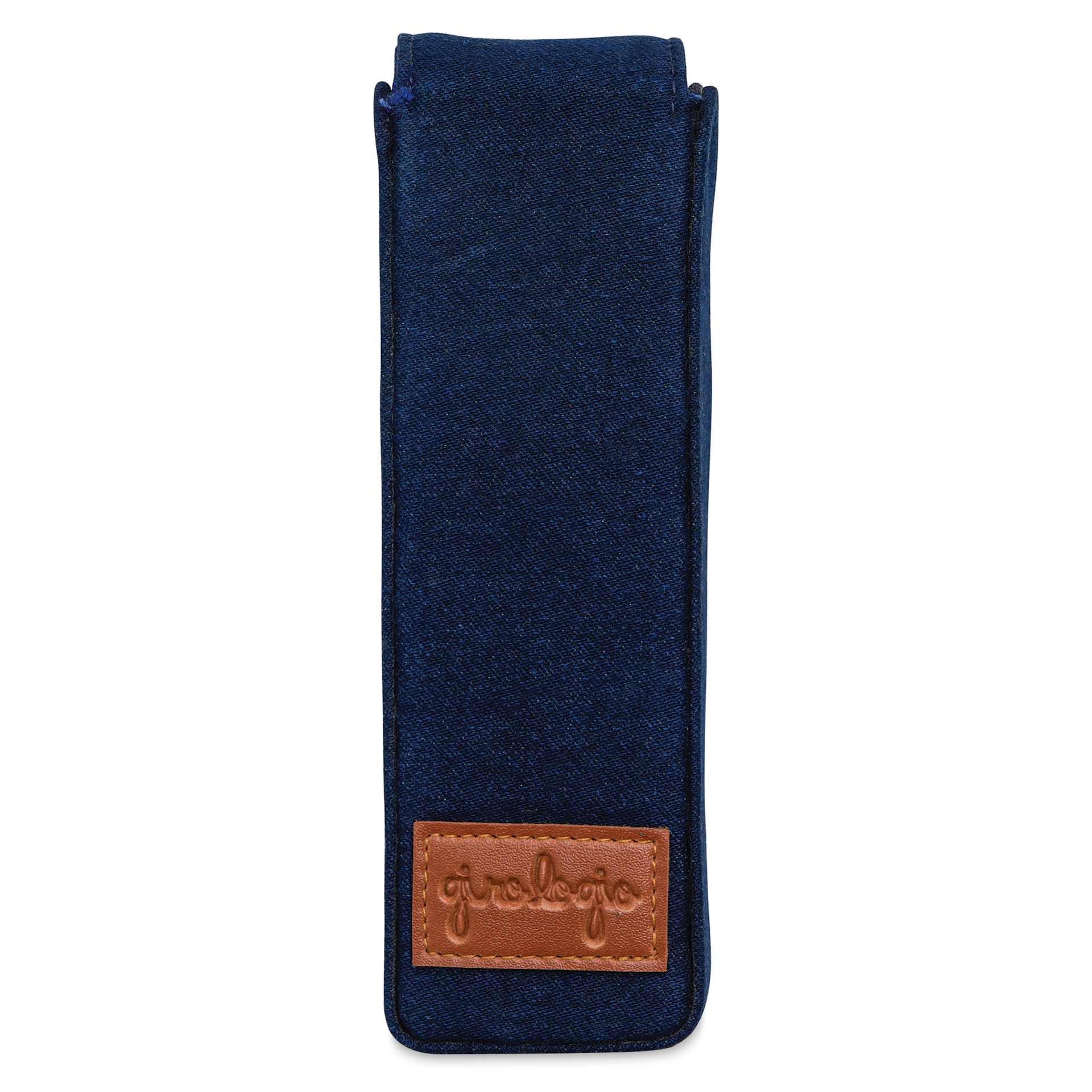 Girologio 2 Denim Pen Case - Cotton Denim, back