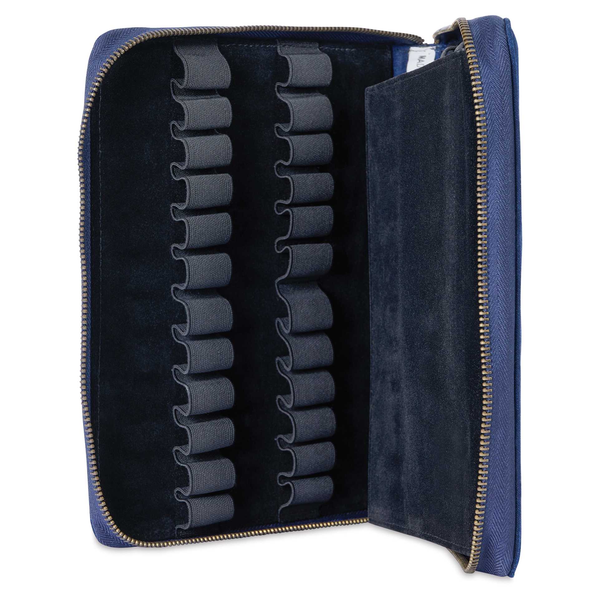 Girologio 24 Pen Leather Zip Case