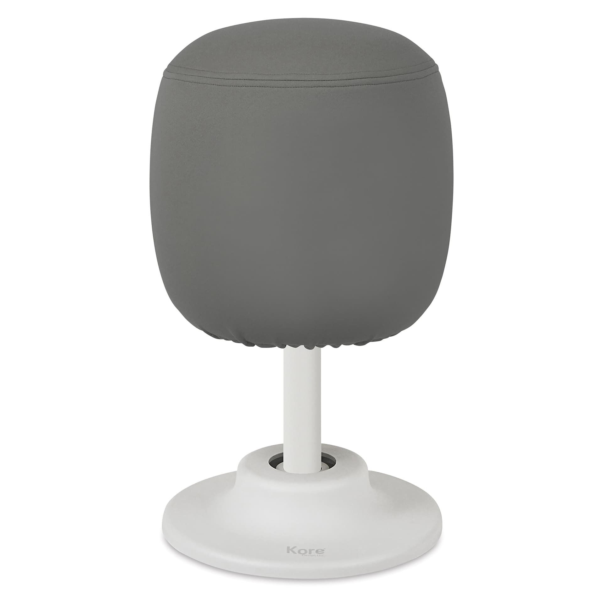 Kid’s Adjustable Pivot Stool - Tall, Gray, 16-1/2" - 21" - raised