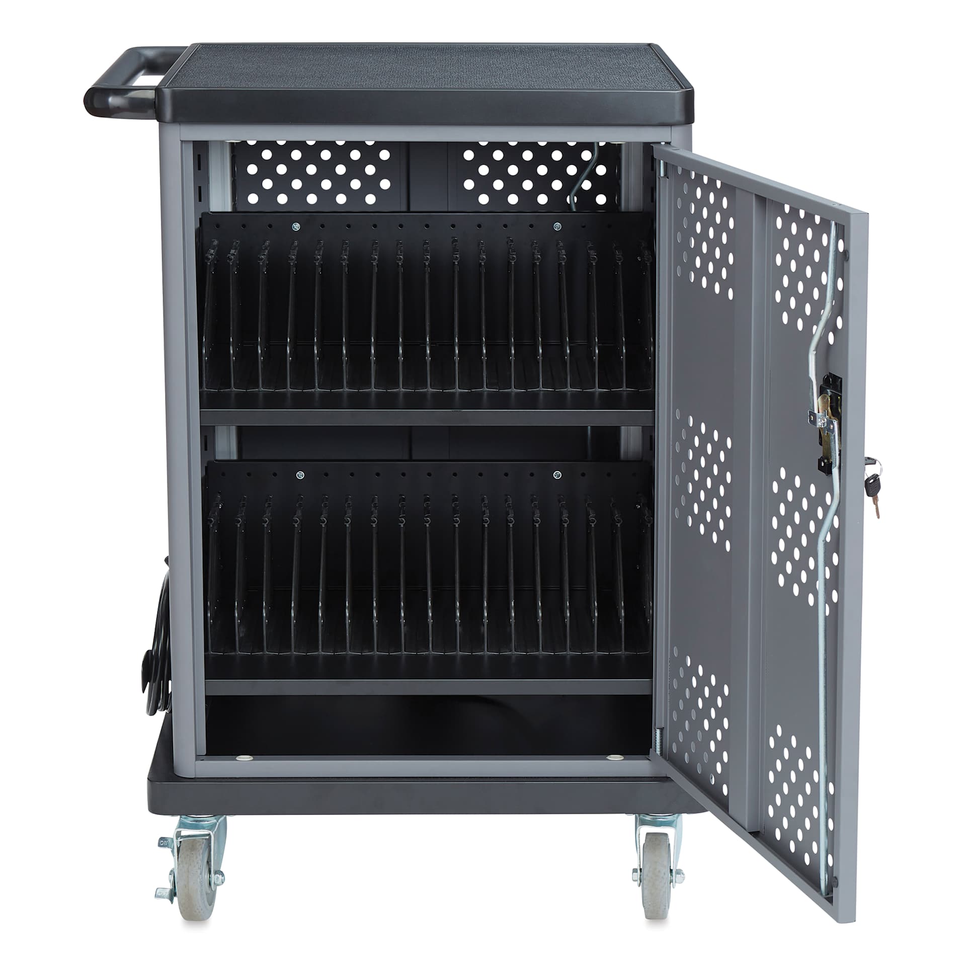 Oklahoma Sound Duet Charging Cart (Inside cart)