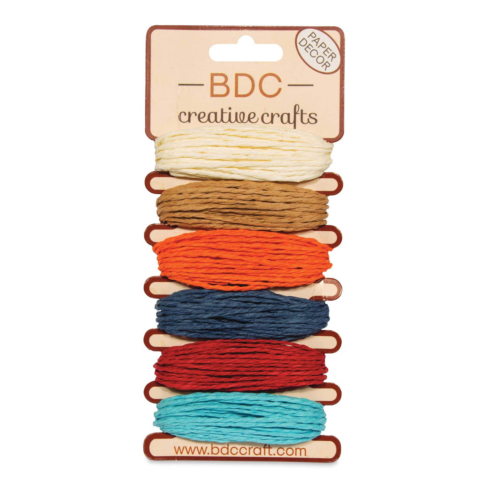 BDC Crafts Paper Twine Cards - Petunia, Pkg of 6 
