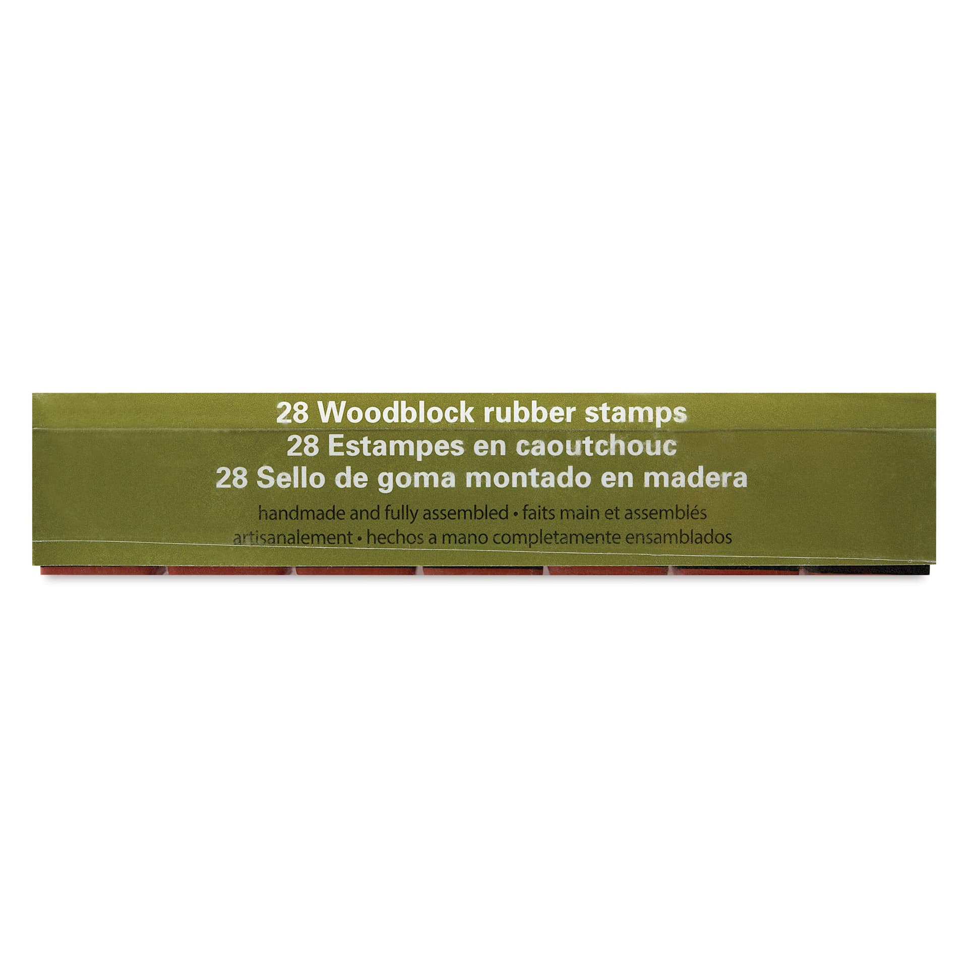 Hero Arts Letters Woodblock Stamp Set - Set of 28, Golden Age, packaging