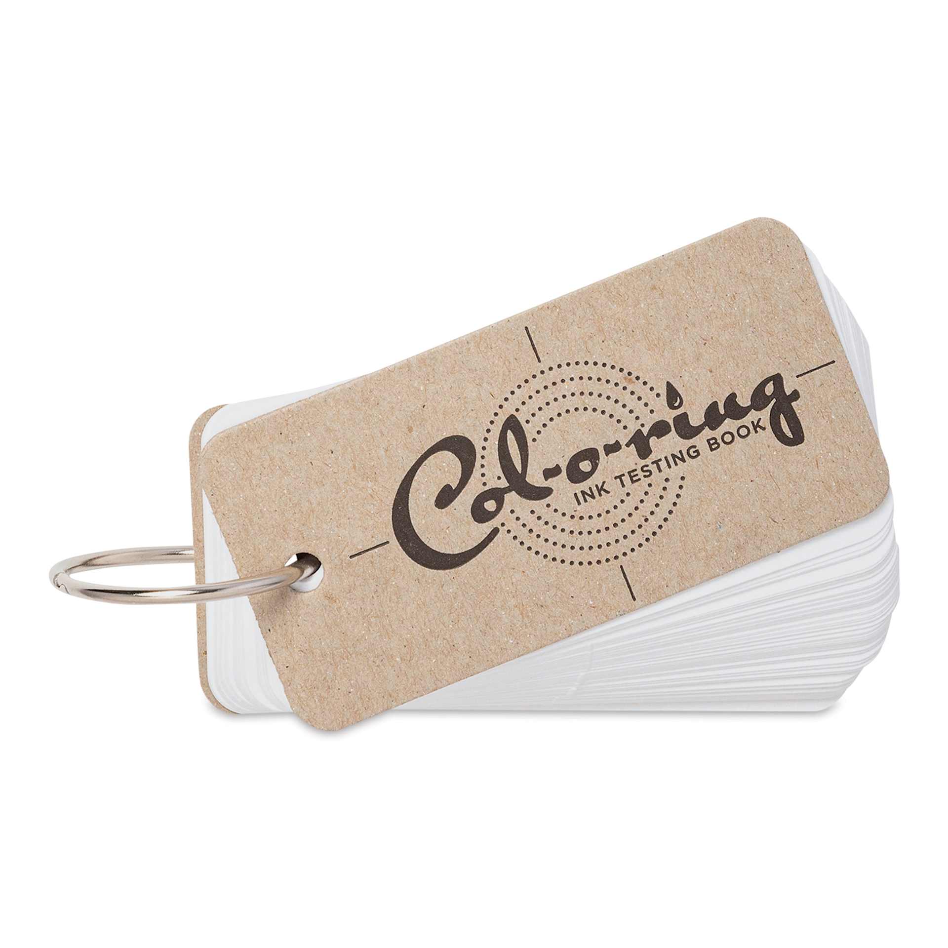 Col-o-ring Standard Size Ink Swatch Book, front