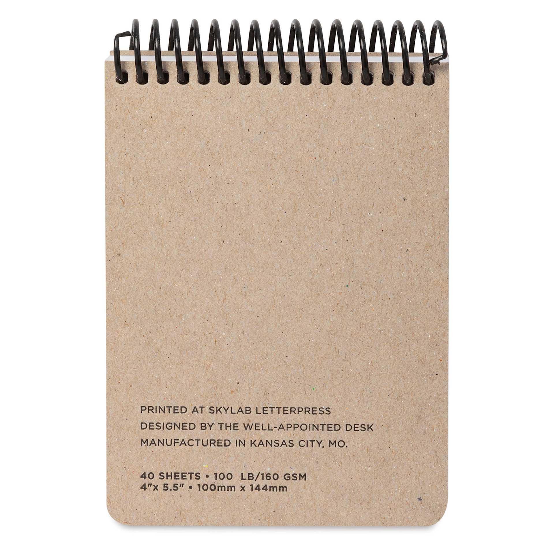 Col-o-ring Oversize Swatch Book - 4" x 5-1/2", back