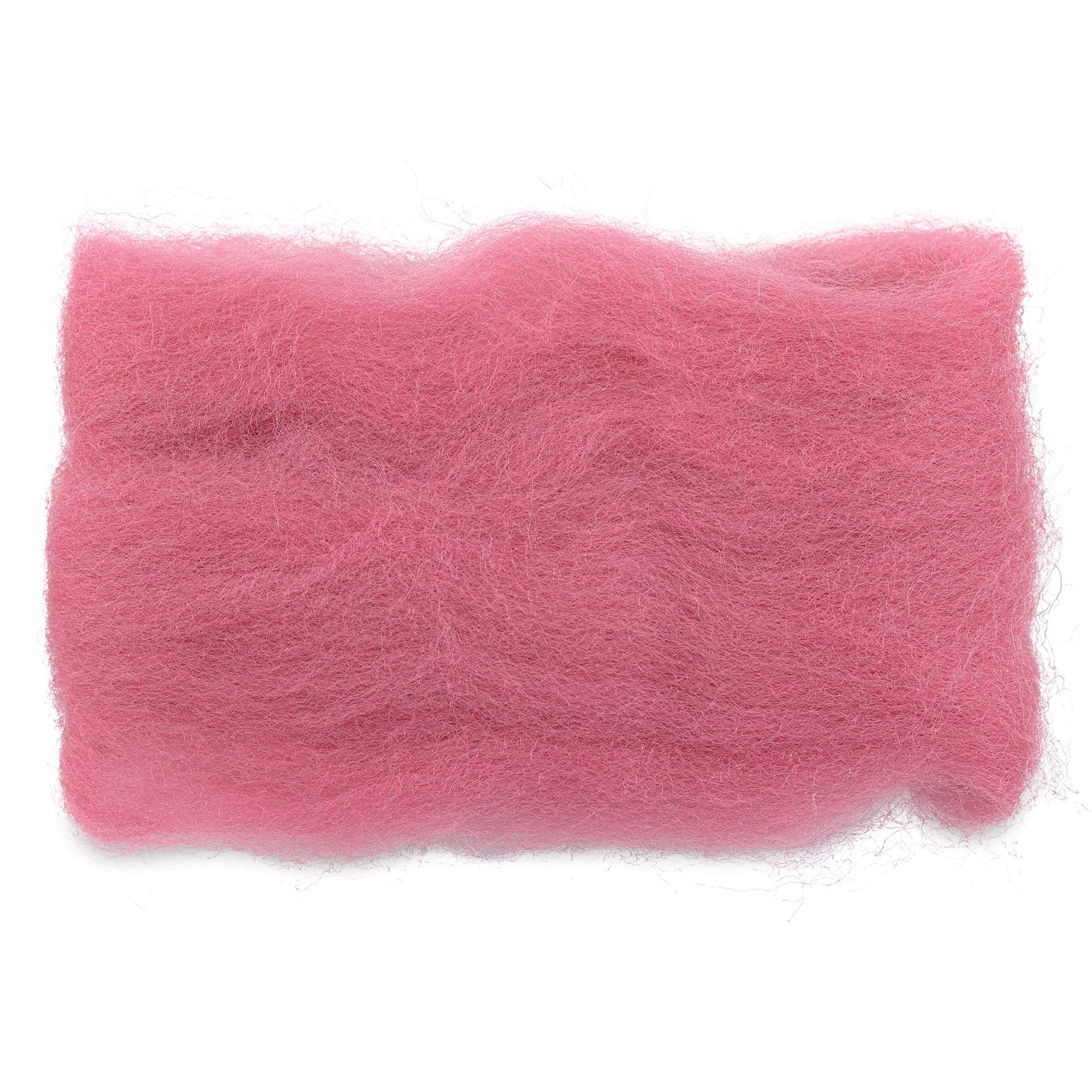 Wistyria Editions 100% Wool Roving - Rose, 14"