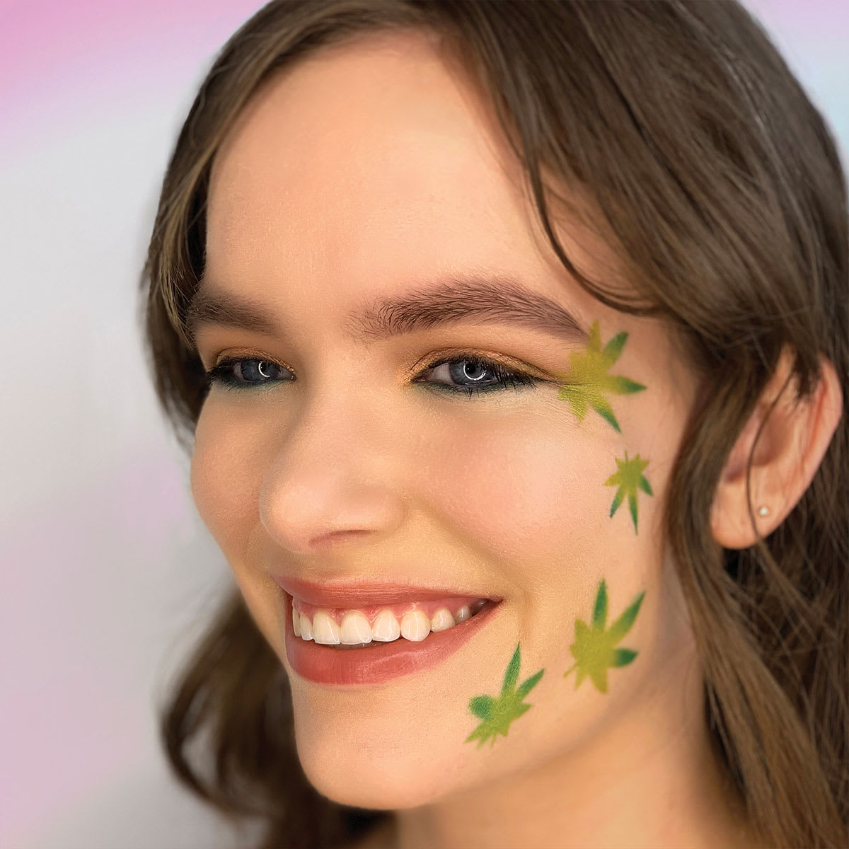 Stencil1 FX Makeup Stencils - Mary Jane (Shown on model)