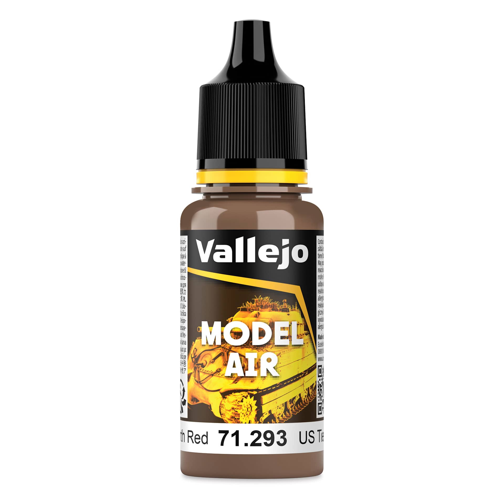 Vallejo Model Air Acrylic Paint - US Earth Red, 18 ml