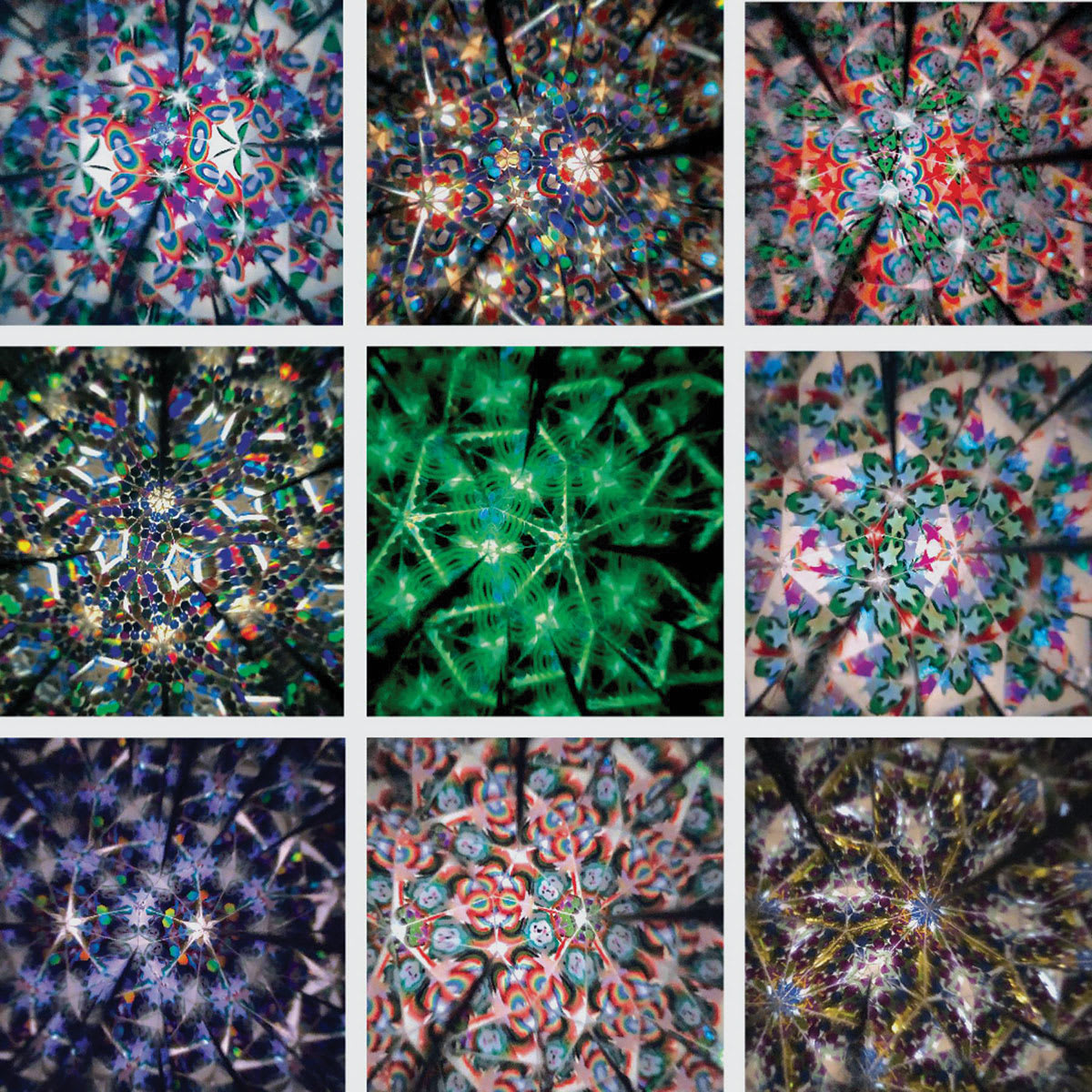 Creativity for Kids Magic Swirl Kaleidoscope Kit (Sample kaleidoscope combinations)