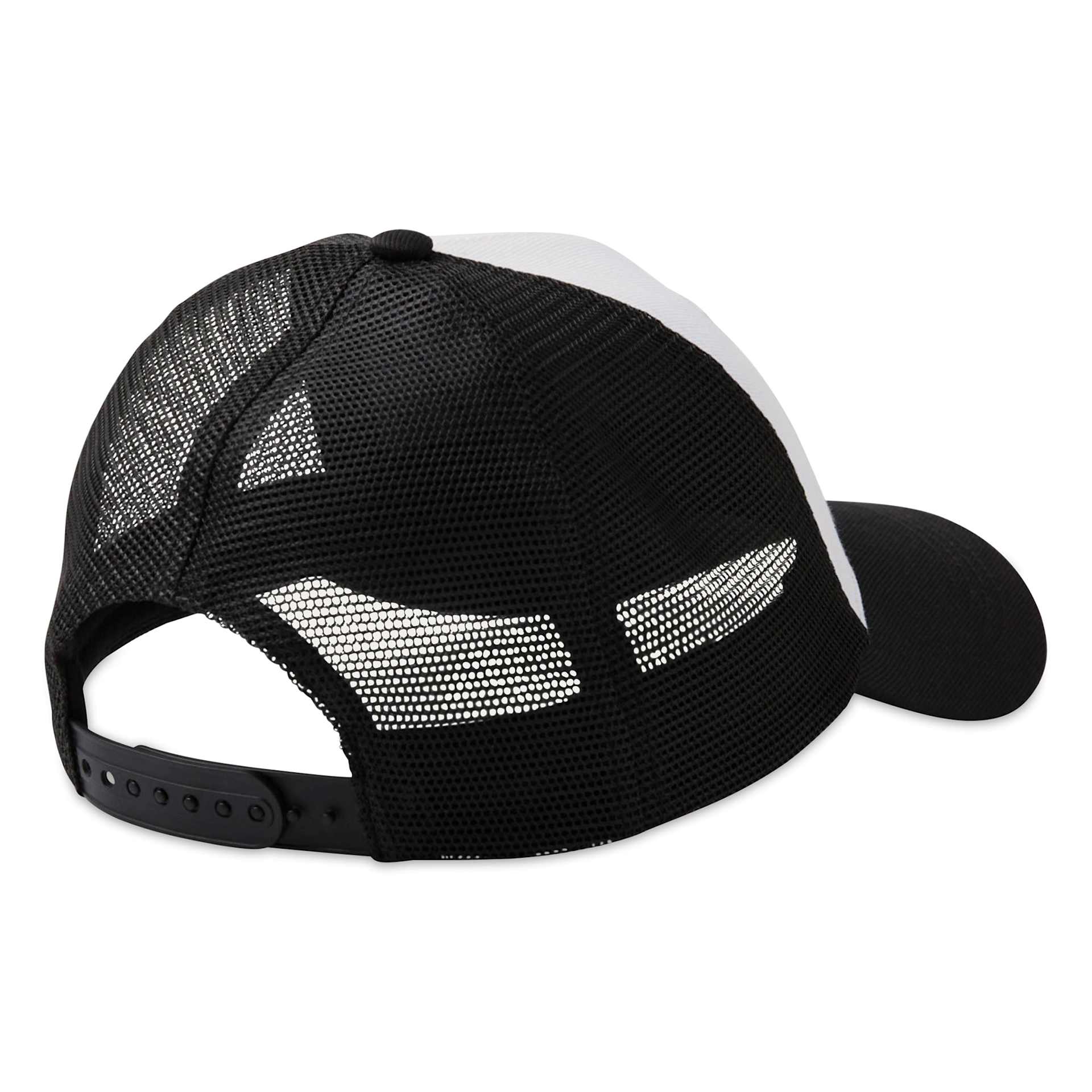 Cricut Hat Blanks - Trucker Hat, Black and White, Pkg of 12 (back of hat)
