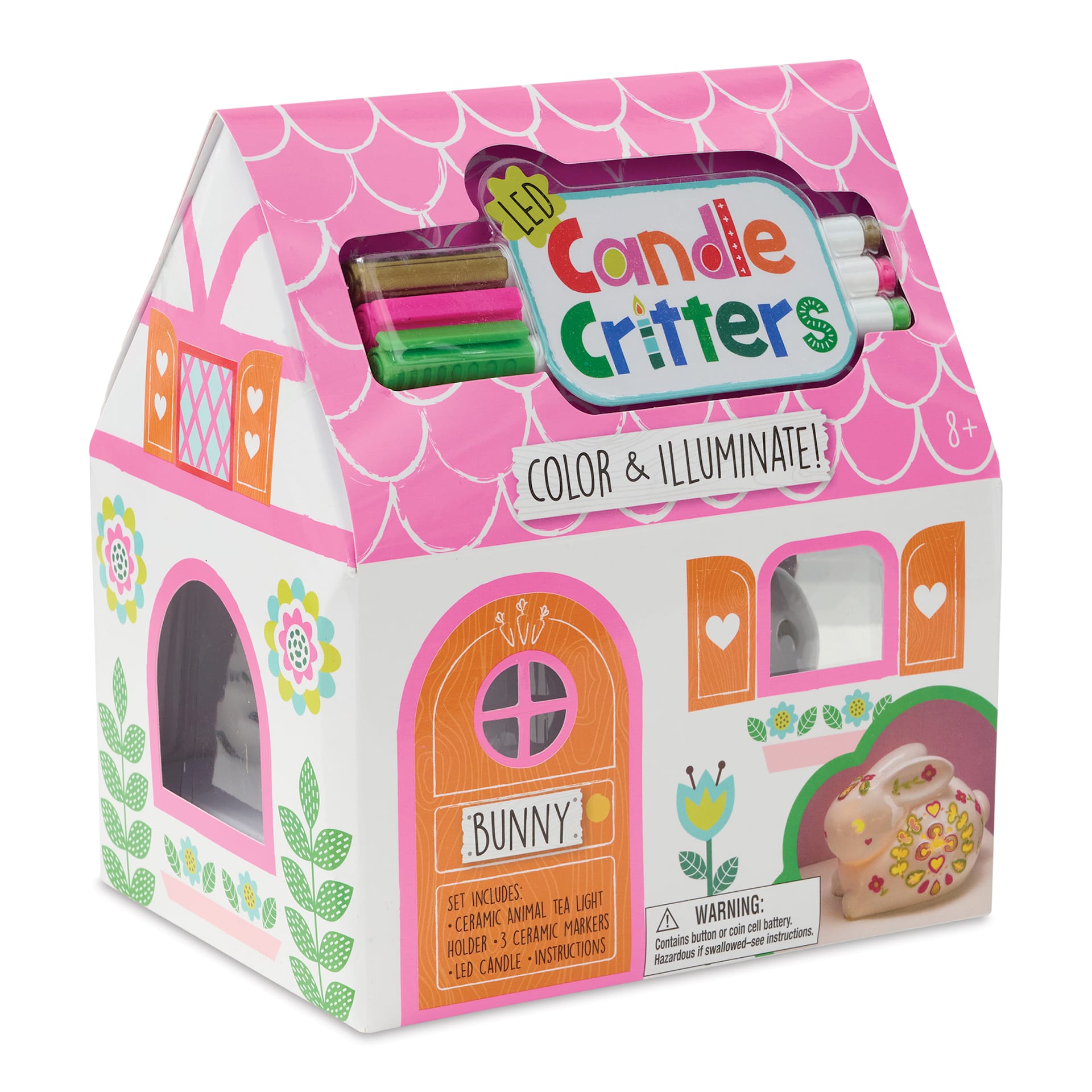 Bright Stripes LED Candle Critters Kits