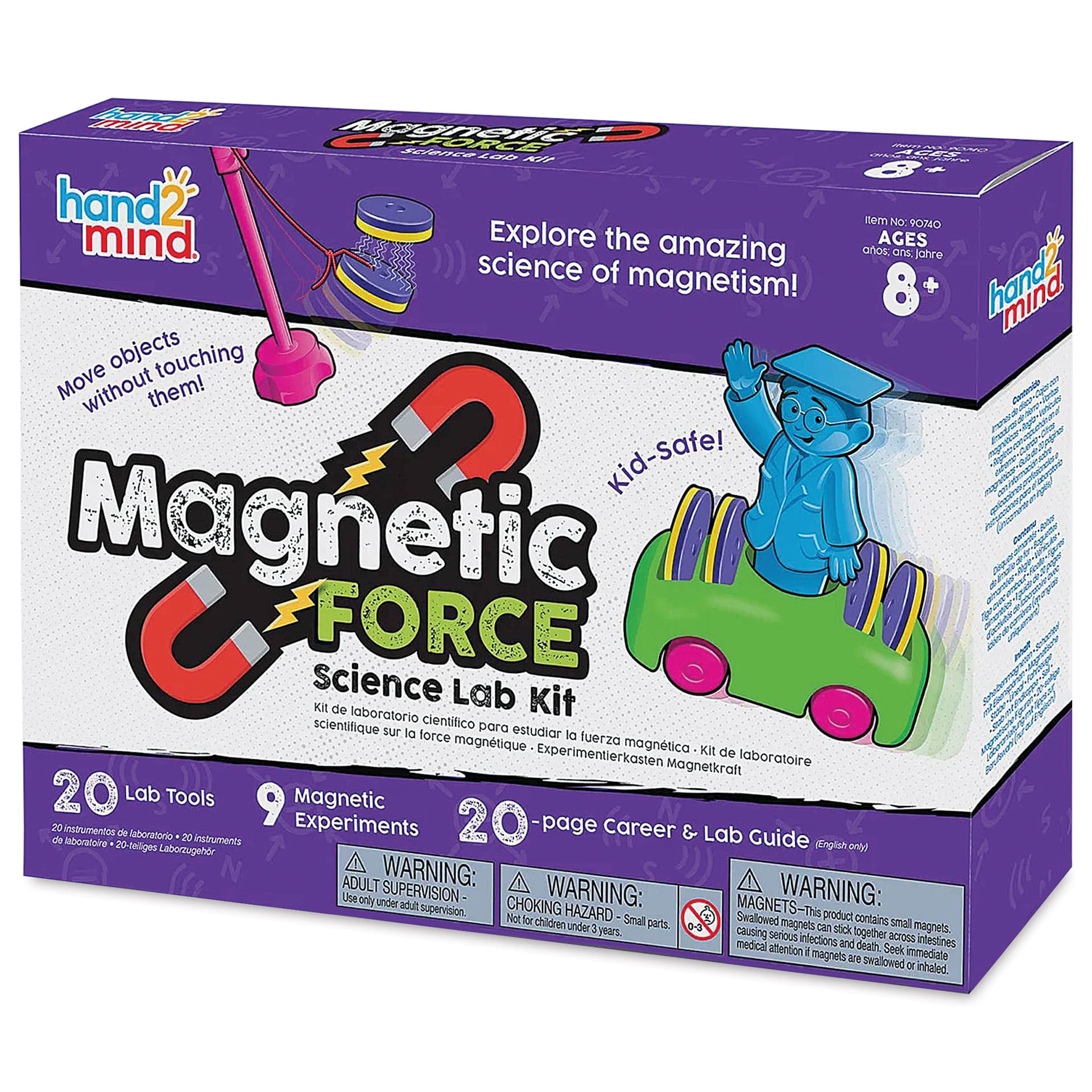 レスキューラビットとネイマール　20セット Hand2Mind Magnetic Force Science Lab Kit | BLICK Art Materials