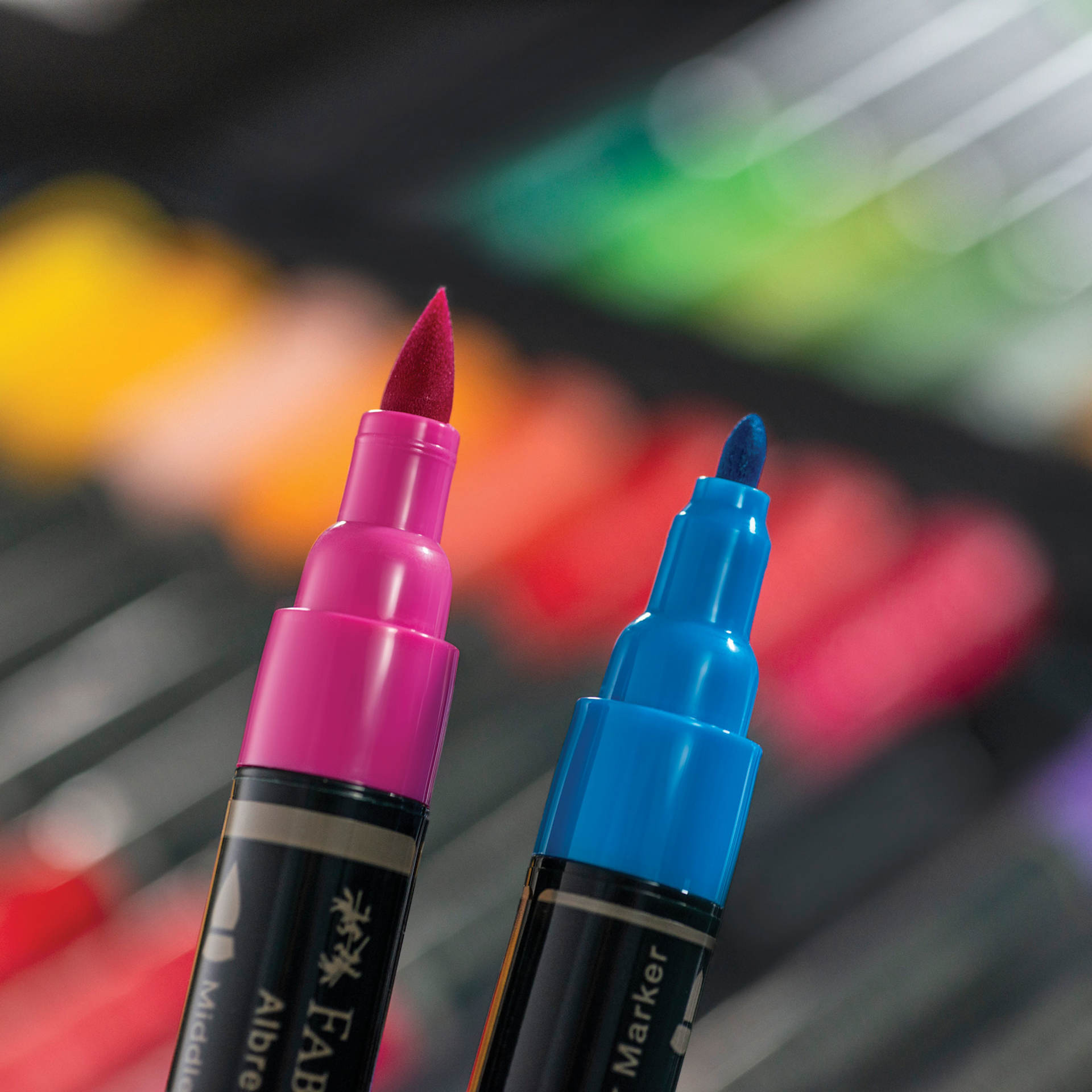 Faber-Castell Limited Edition Art & Graphic 260th Anniversary Set, watercolor marker nibs