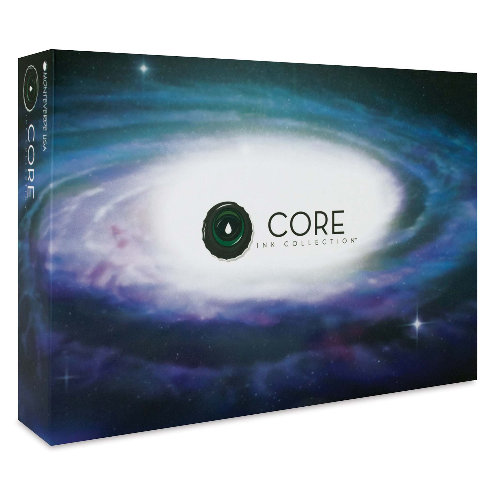 Monteverde Core Fountain Pen Inks - Gift Set of 10, front of packaging