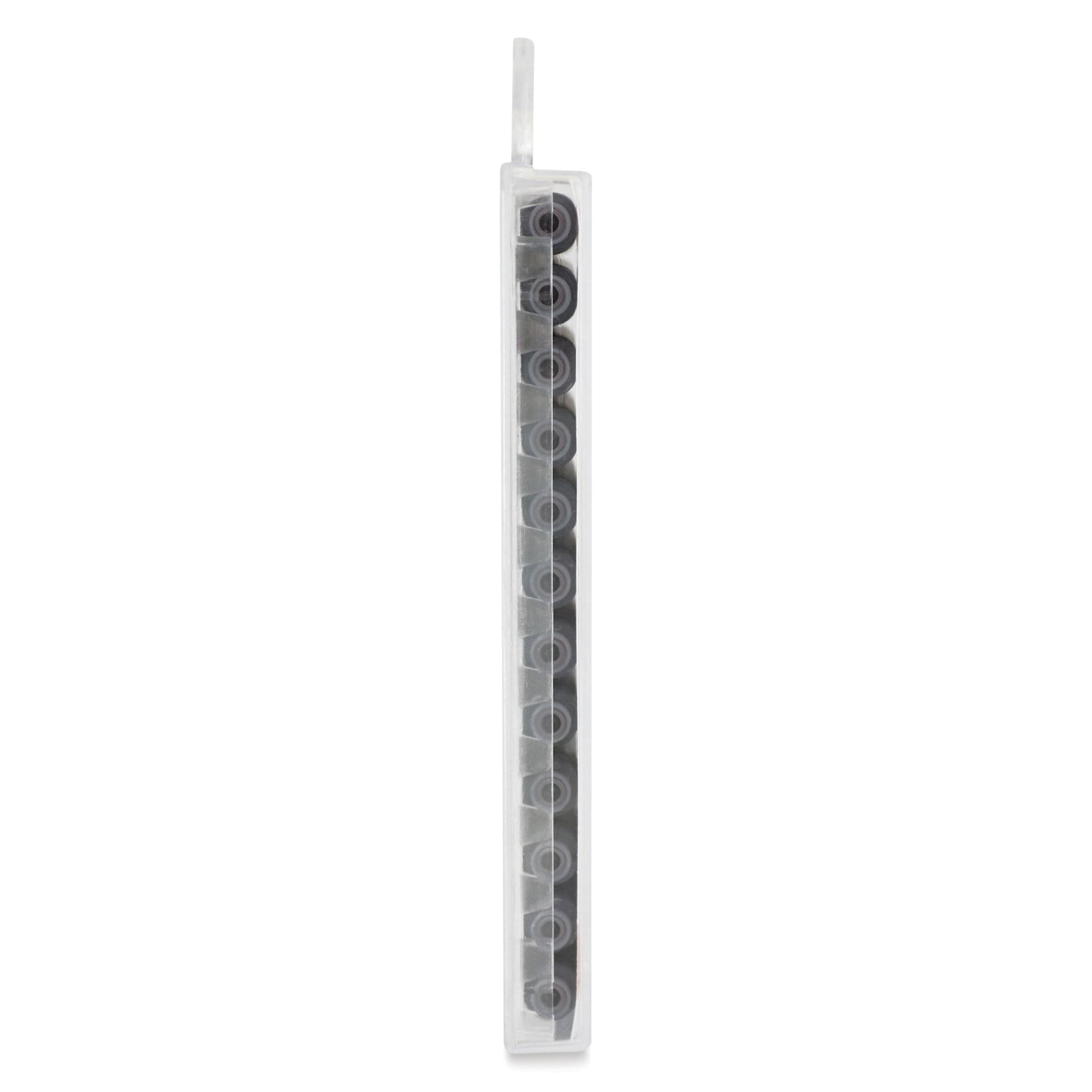 Monteverde Core Universal Ink Cartridge - Mandarin Orange, Pkg of 12, side view