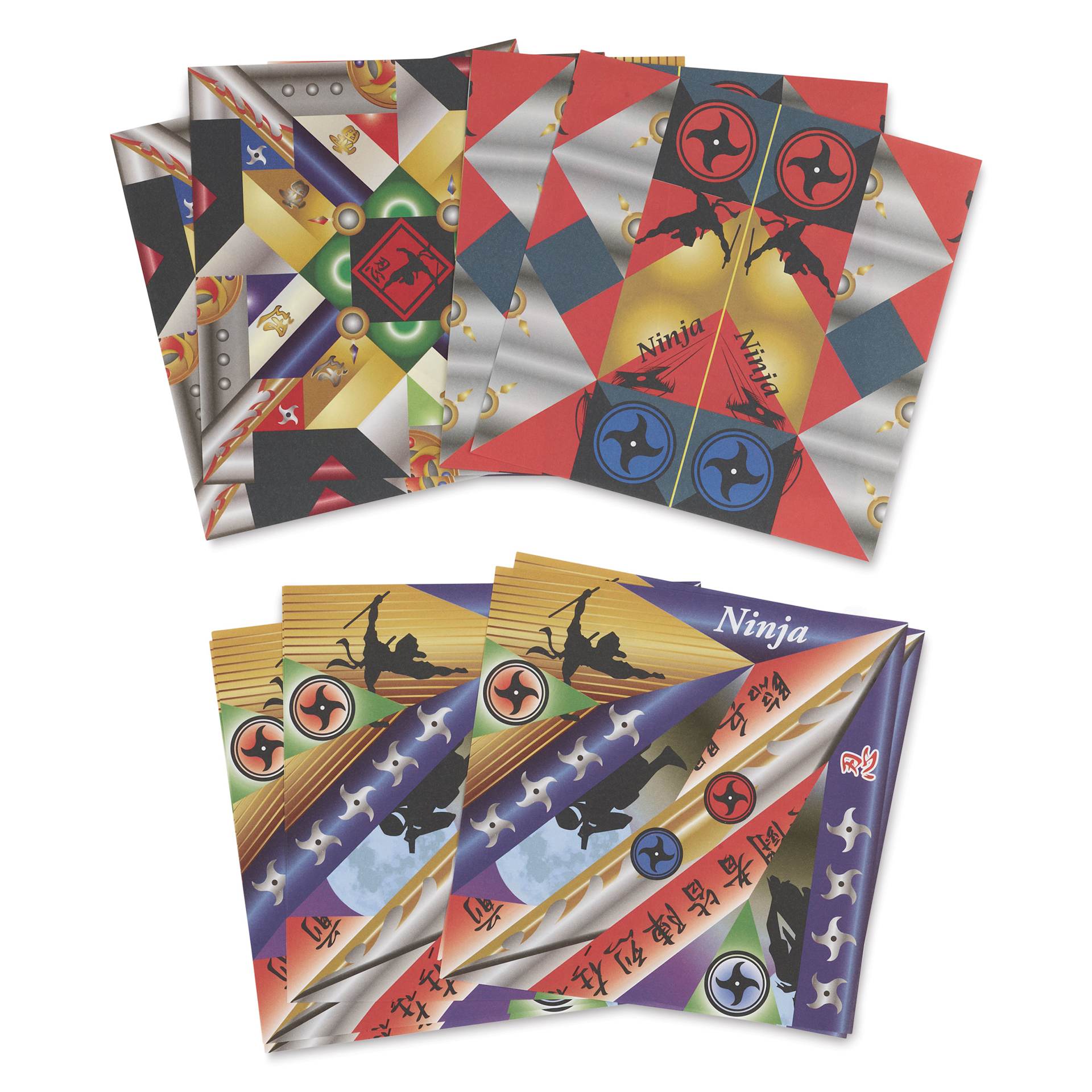 Aitoh Ninja Spinners Origami Kit - 5-7/8