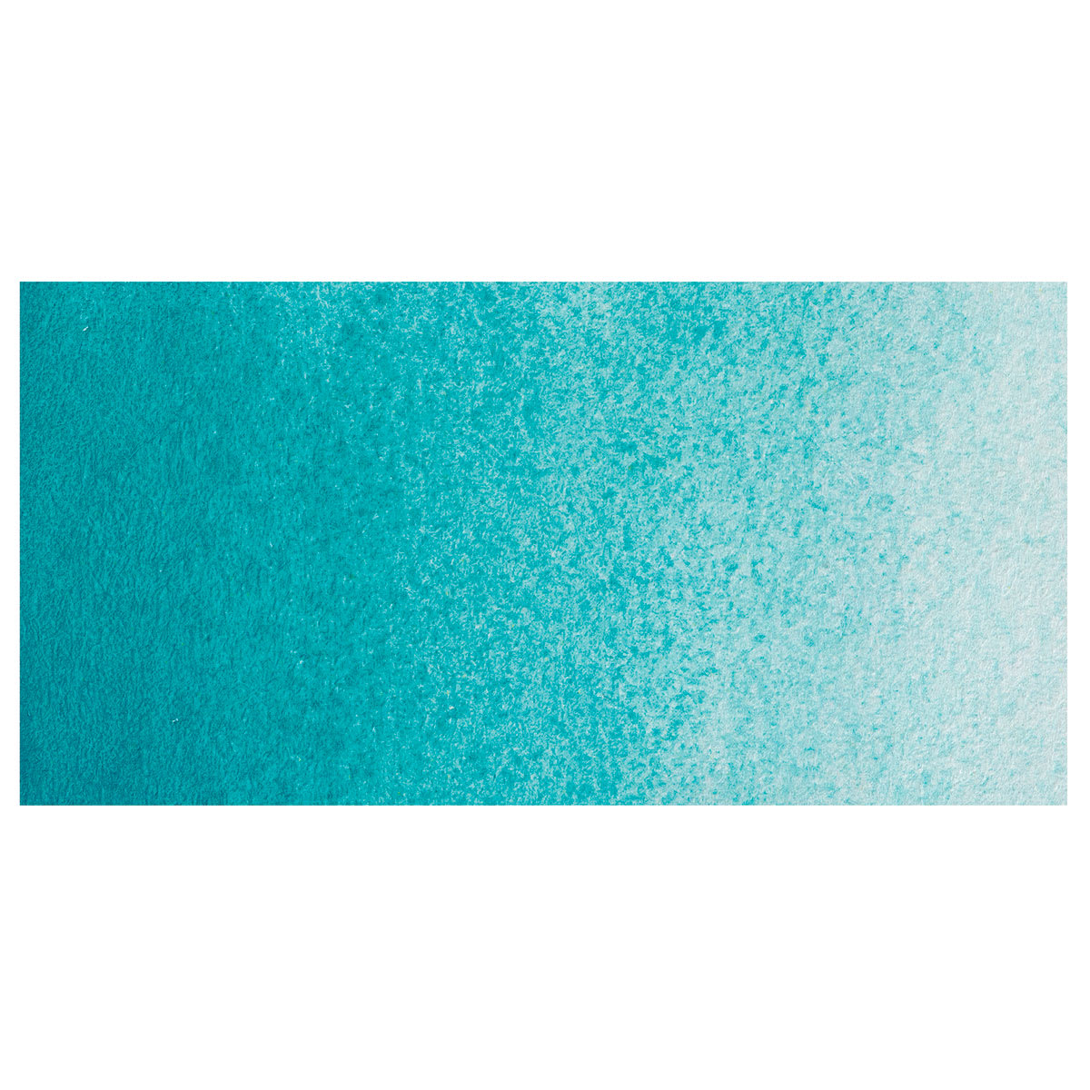 PWC Extra Fine Professional Watercolor - Turquoise Blue, 15 ml, Tube and swatch