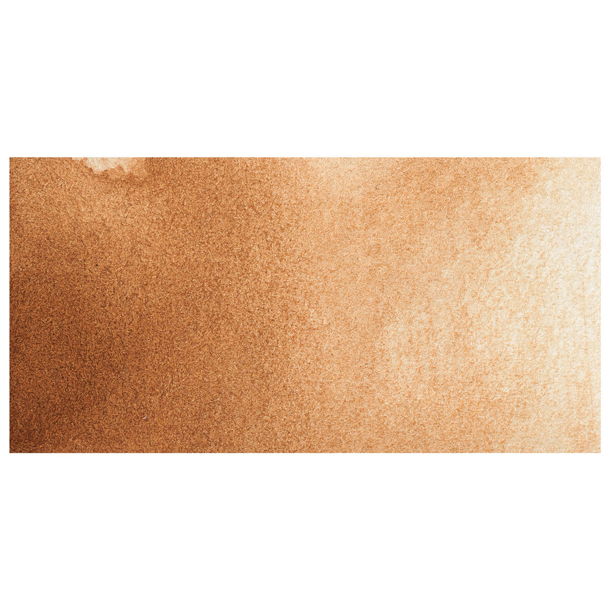 PWC Extra Fine Professional Watercolor - Burnt Umber, 15 ml, Swatch