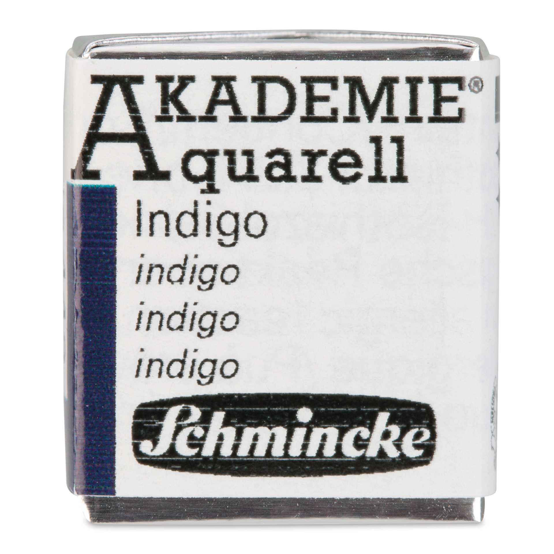 Schmincke Akademie Aquarell Watercolor Pan - English Red, Half Pan
