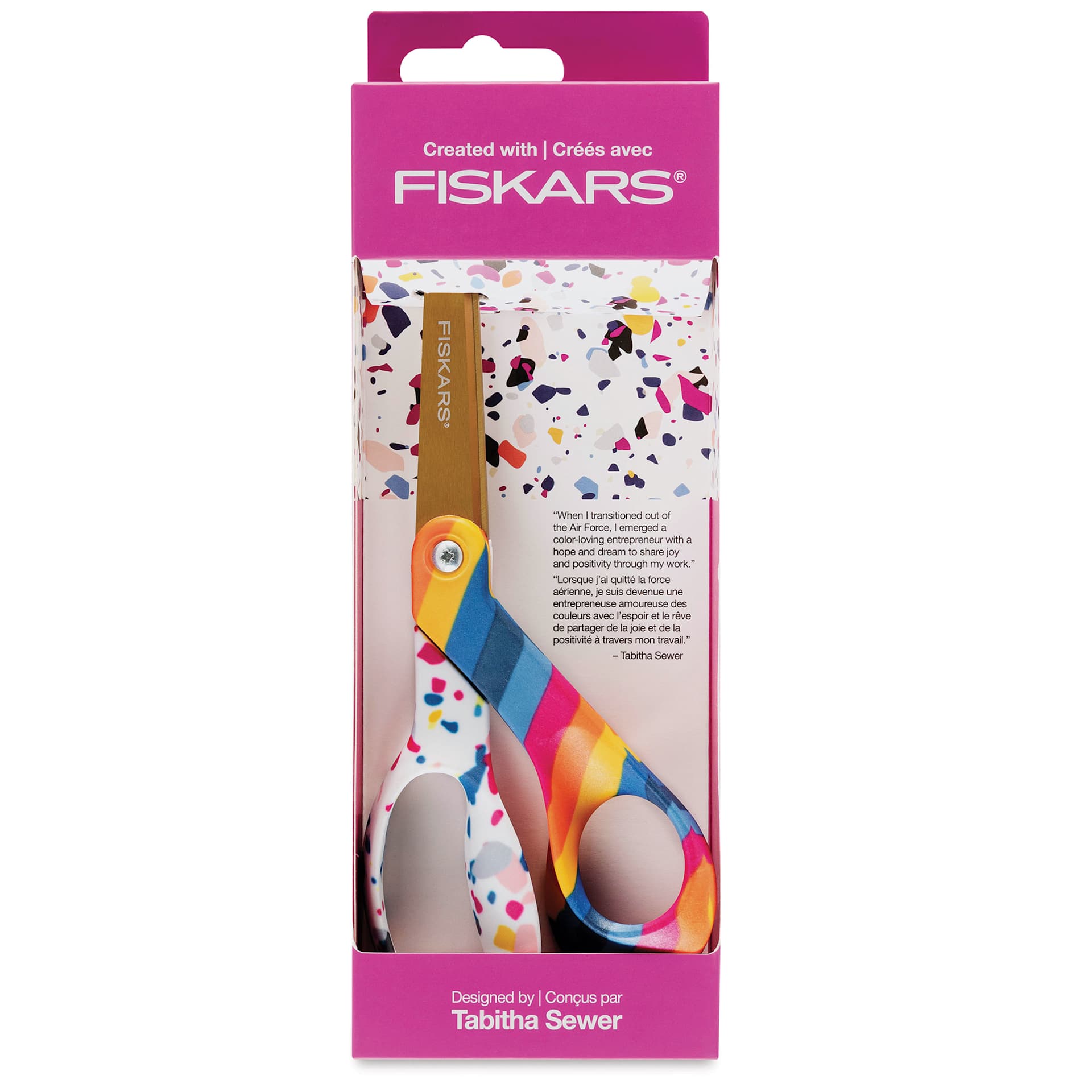 Created With Fiskars Scissors - Sew Bold, 8" (In Package)