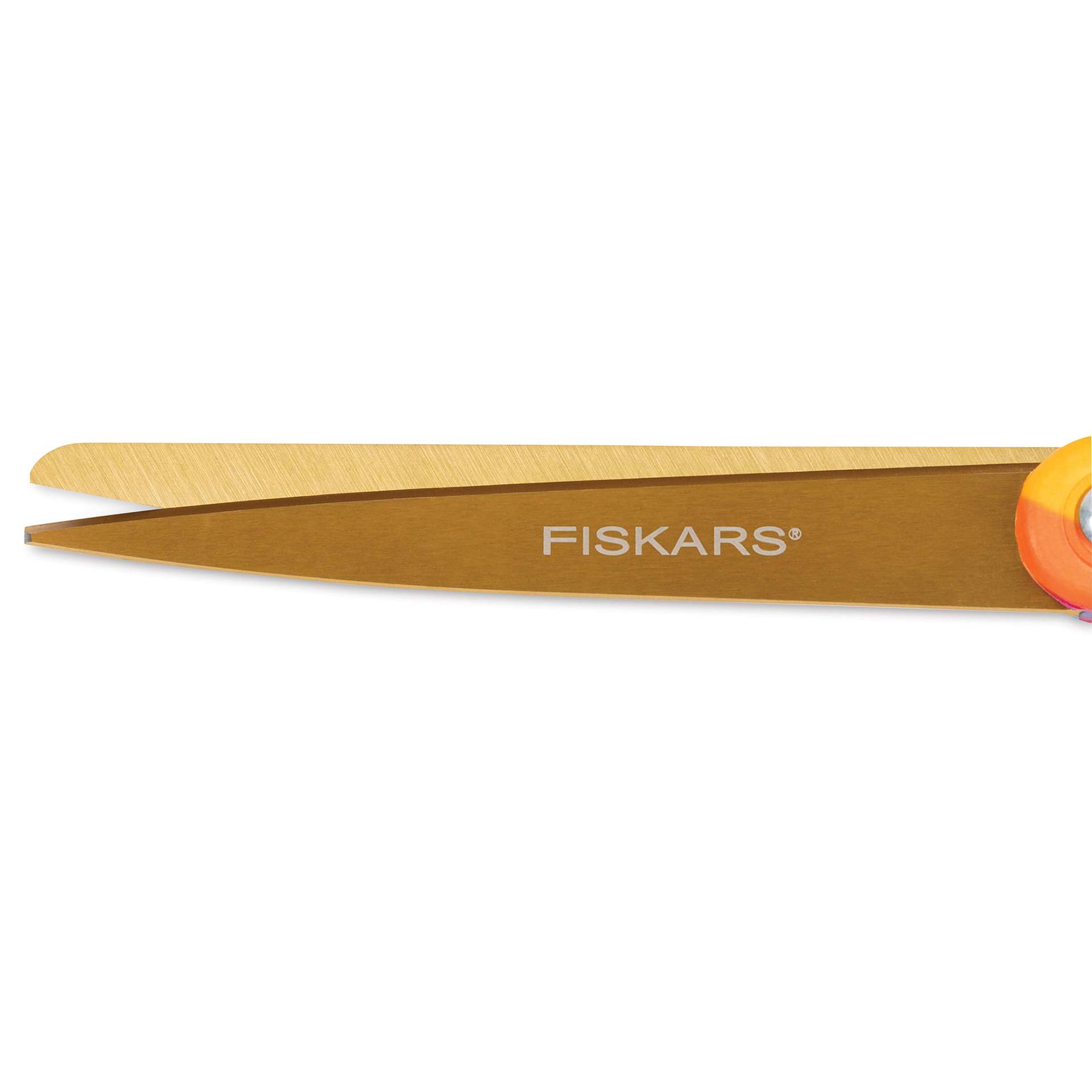 Created With Fiskars Scissors - Sew Bold, 8" (Close-up of blade)