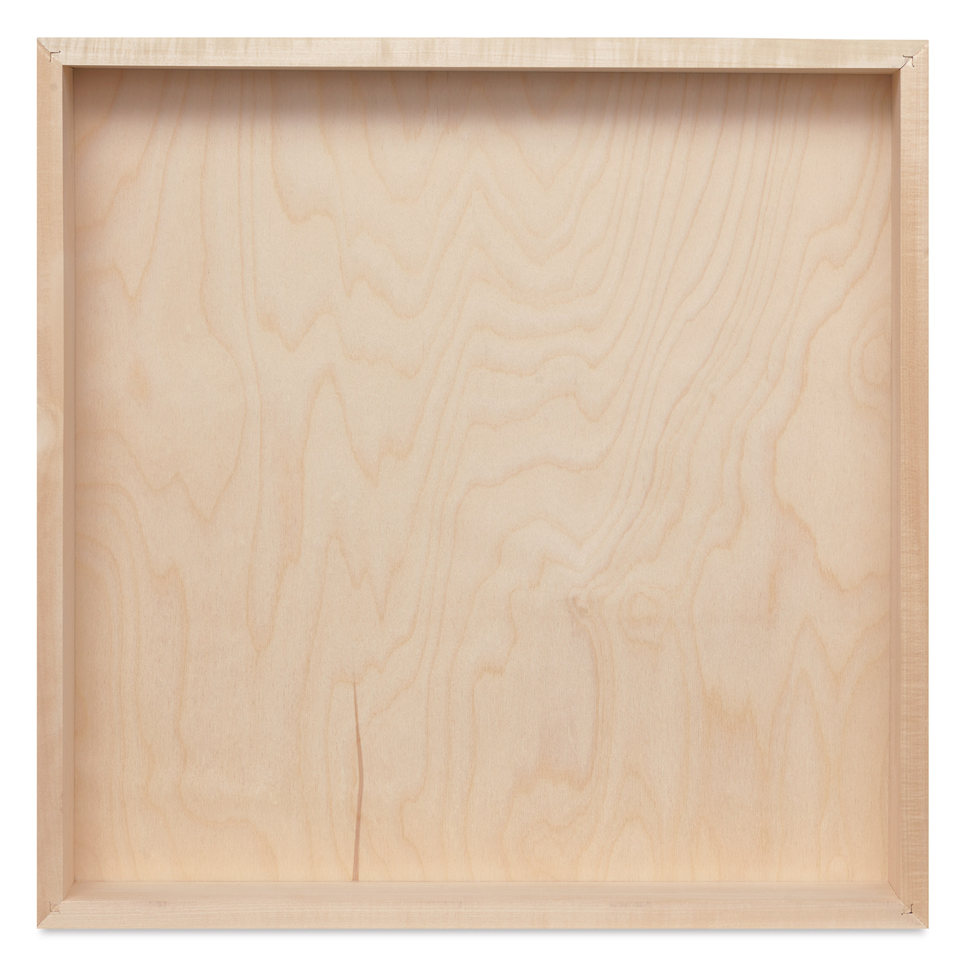 Apollon Gotrick Cradled Wood Panel - 24" x 24", 2-5/8" Profile back view