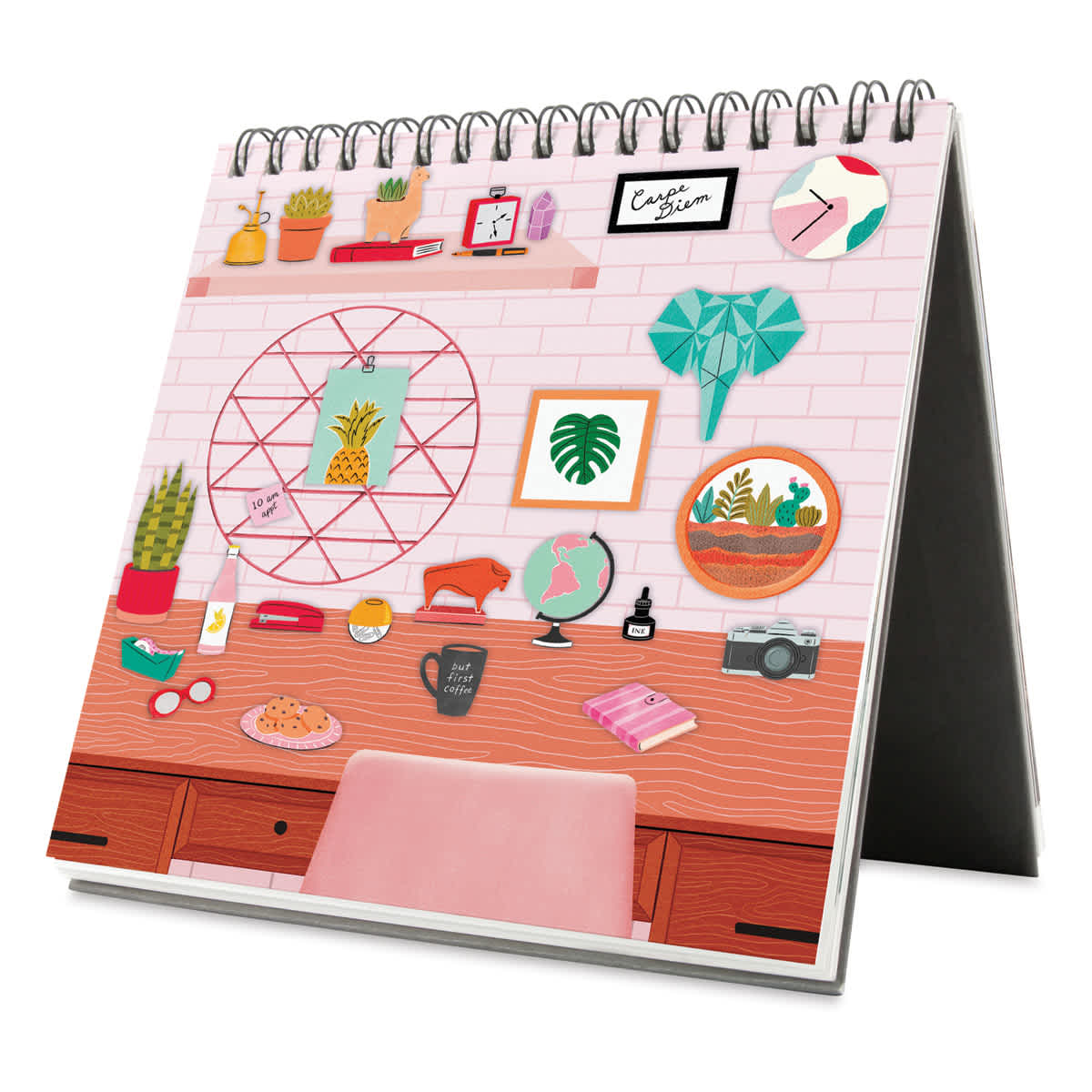 Sticker & Chill Sticker Kits - Personal Spaces Kit flipped open