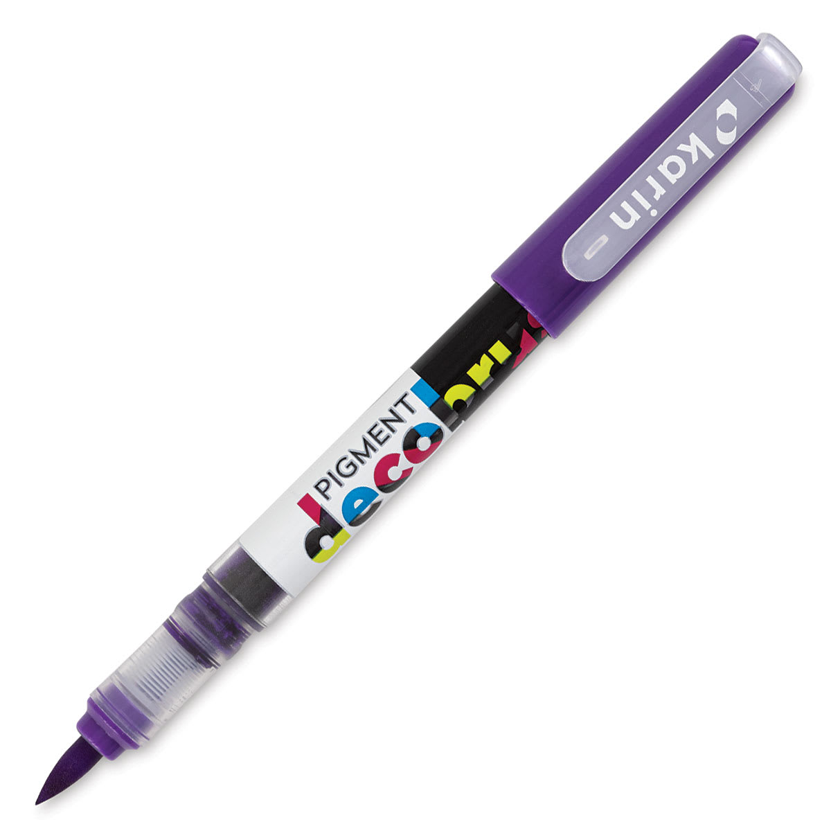 Karin Pigment Decobrush Marker - Aubergine