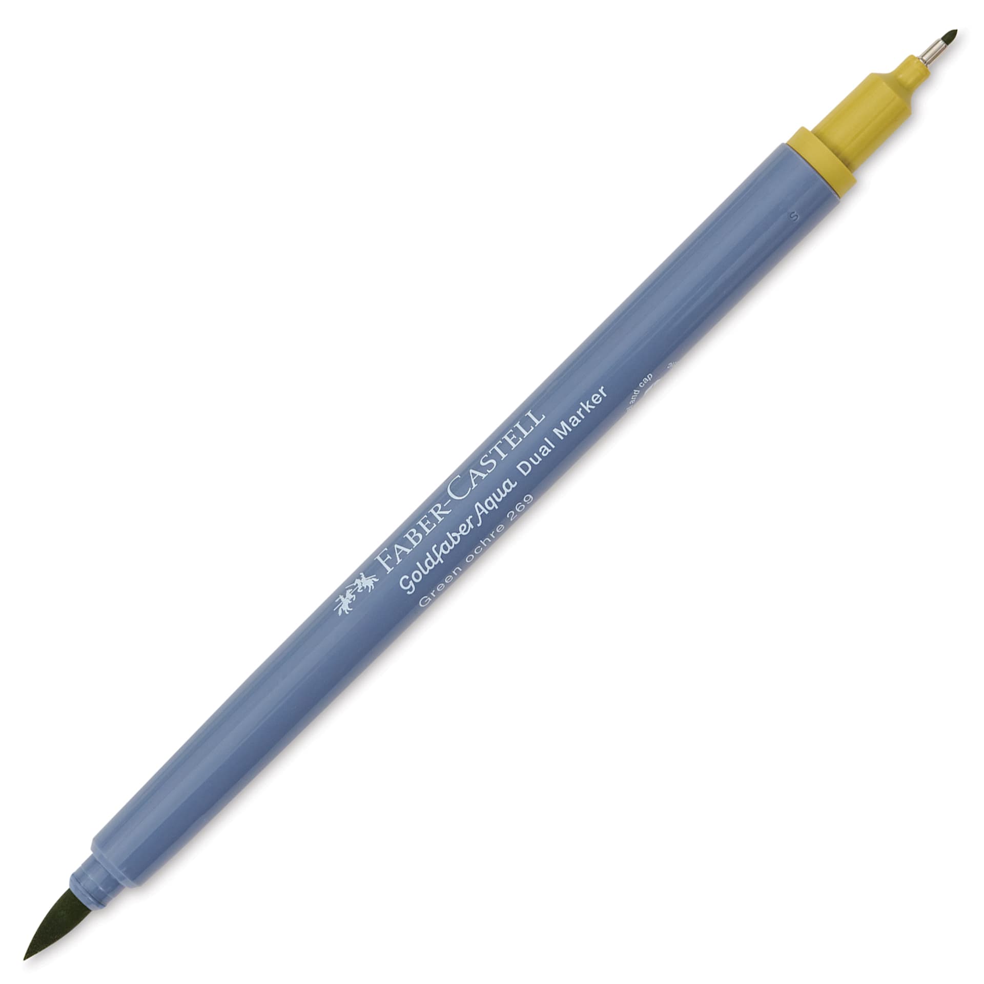 Faber-Castell Goldfaber Aqua Dual Marker - 269 Green Ochre