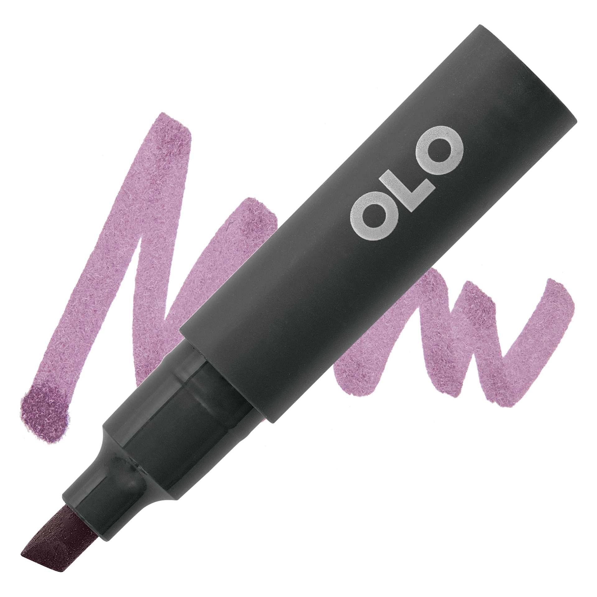 Olo Chisel-Tip Half Marker - V7.6 Fig marker and swatch
