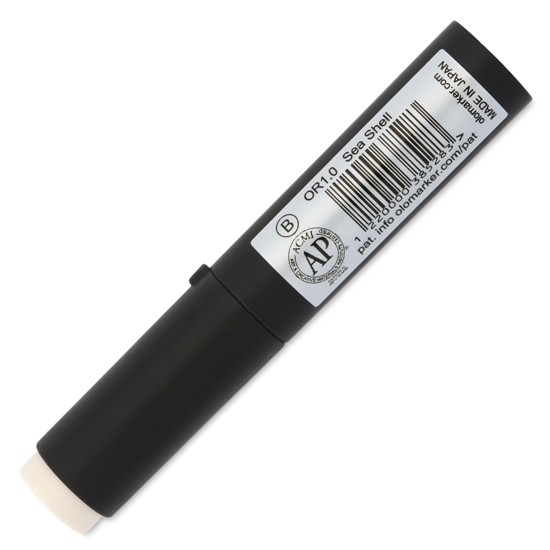 Olo Brush-Tip Half Marker - OR1.0, Sea Shell - back of marker