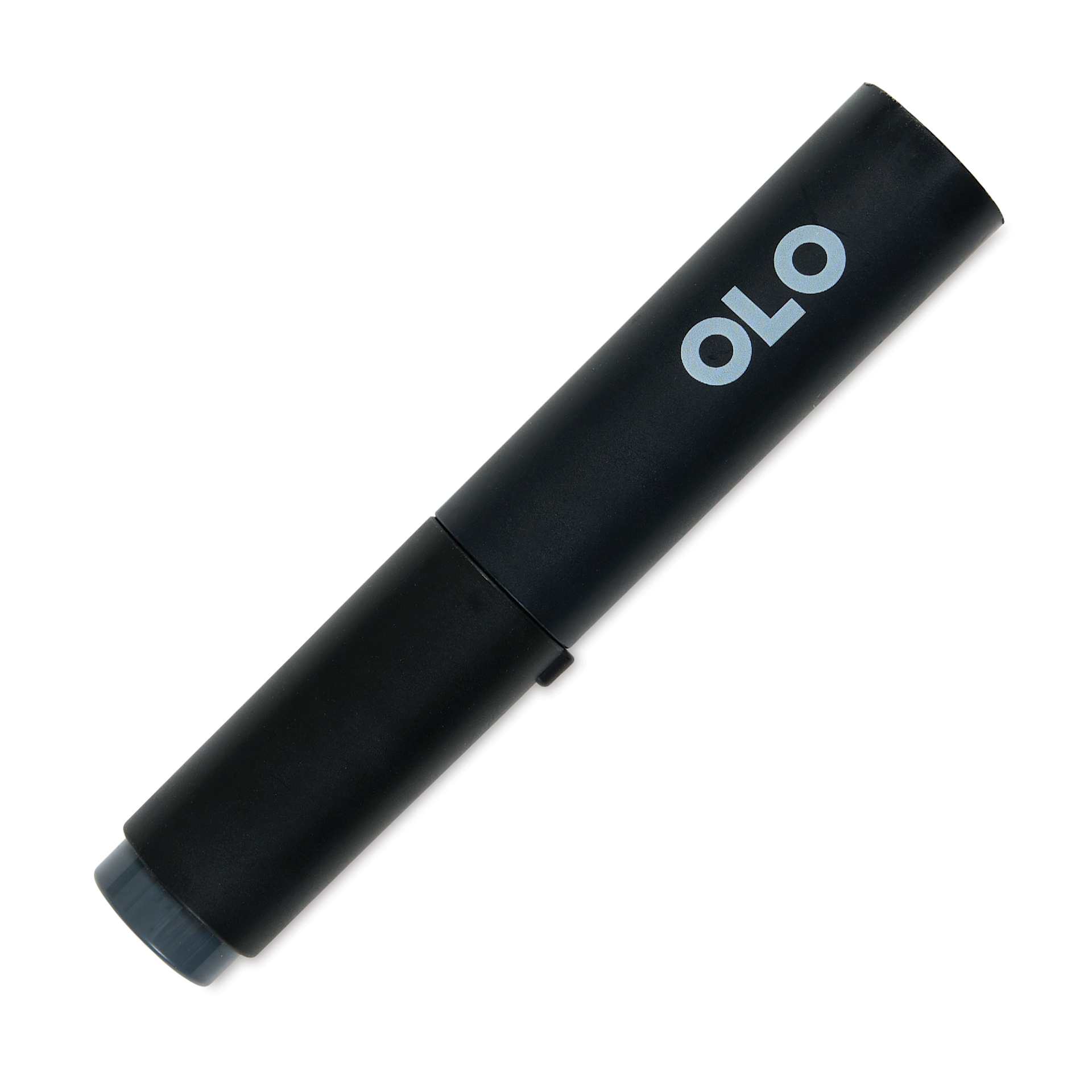 Olo Brush-Tip Half Marker - CG7 Cool Gray 7 front with cap on