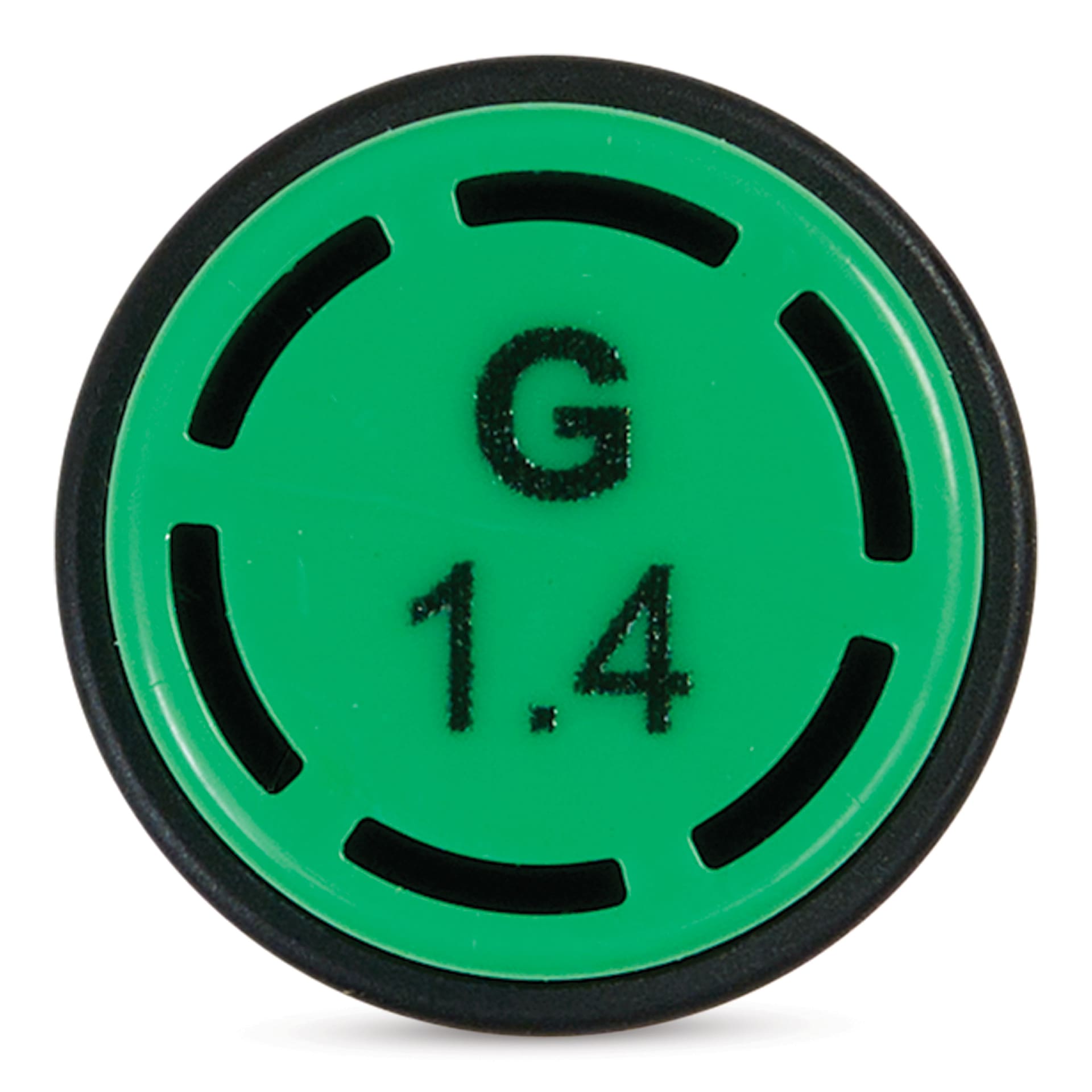 Olo Brush-Tip Half Marker - G1.4 Spearmint end of cap