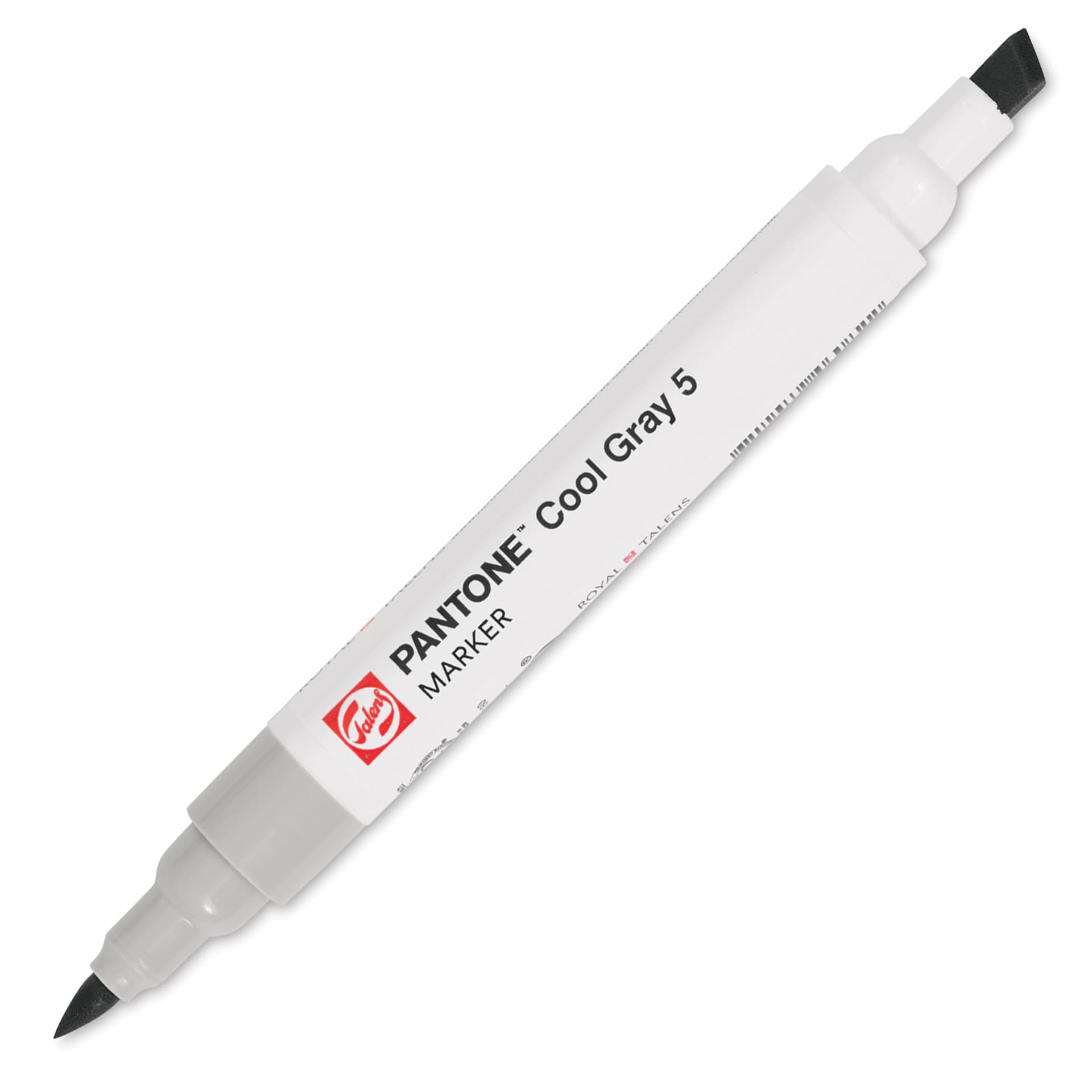 Pantone Dual Tip Marker - Cool Gray 5, caps off