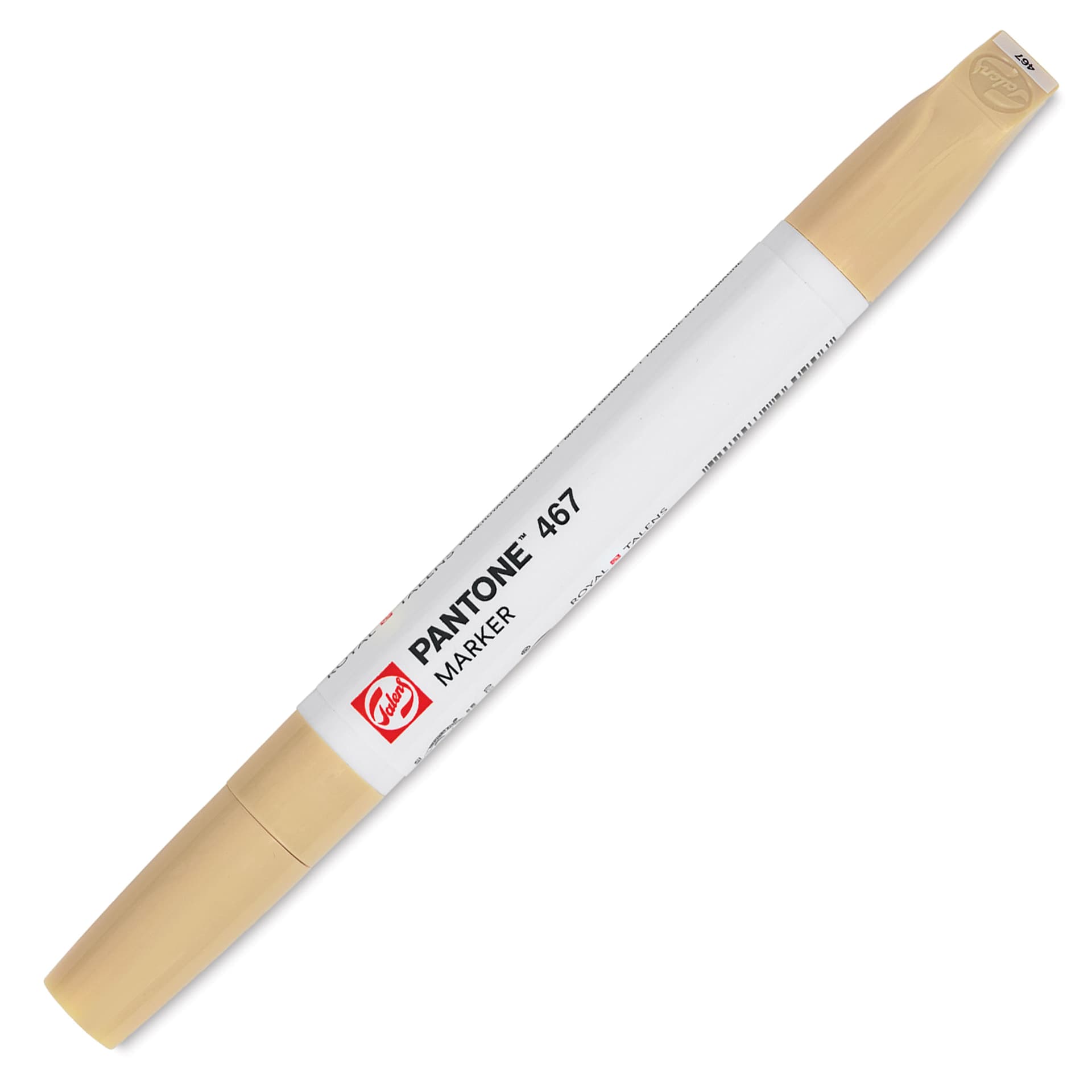 Pantone Dual Tip Marker - 467, caps on