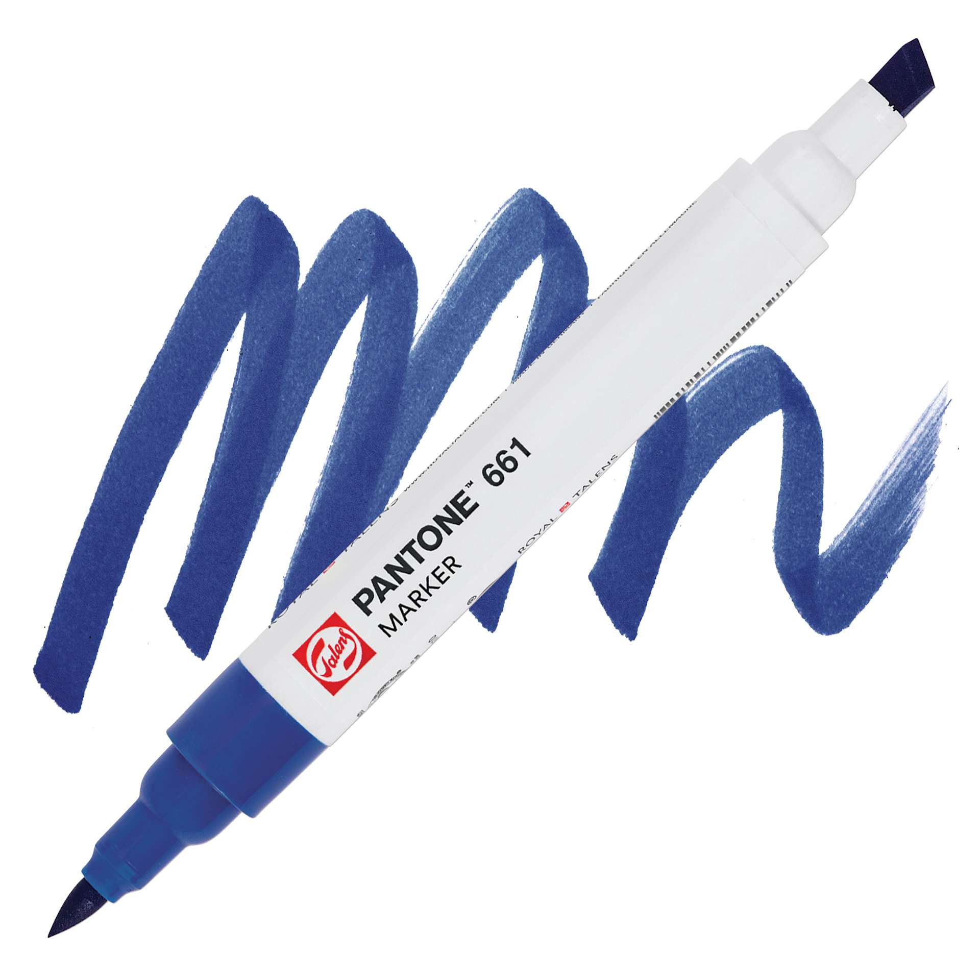Pantone Dual Tip Marker - 661, swatch and marker