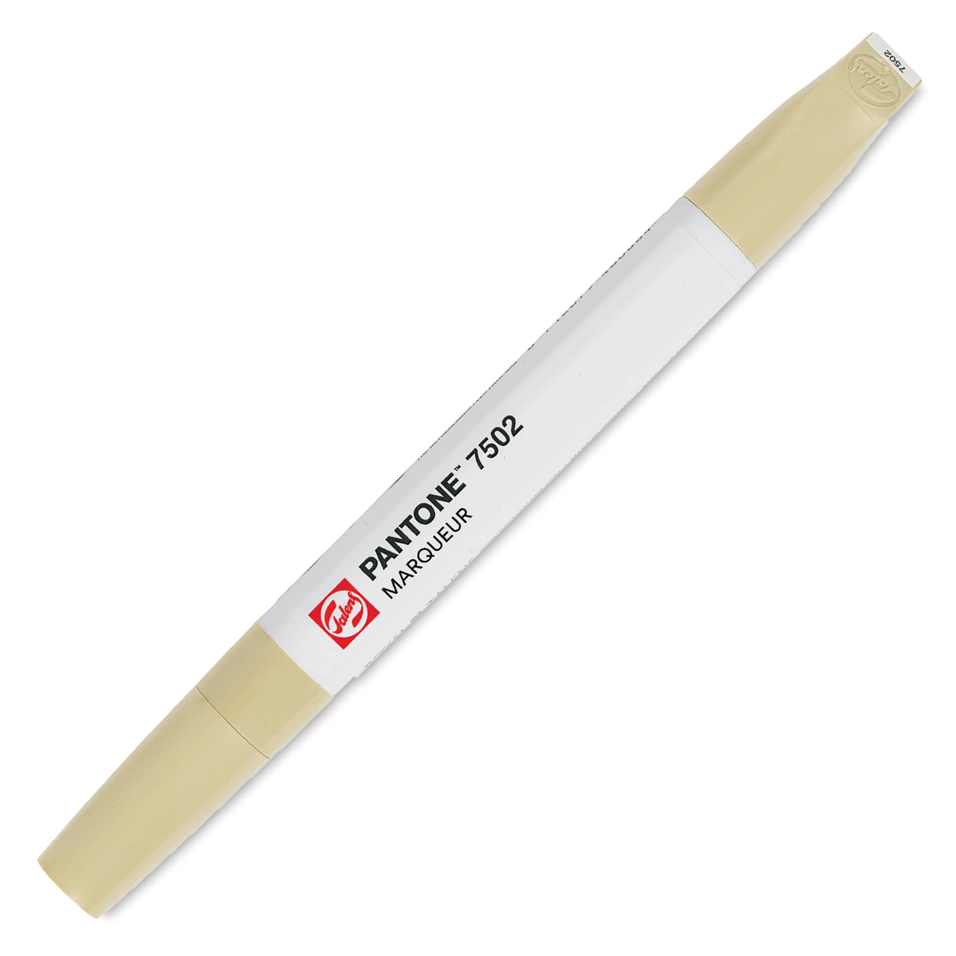 Pantone Dual Tip Marker - 7502, caps on