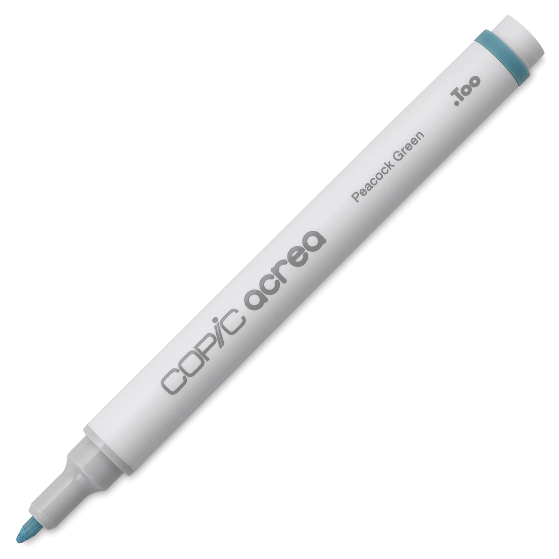 Copic Acrea Paint Marker - Peacock Green 023, cap off