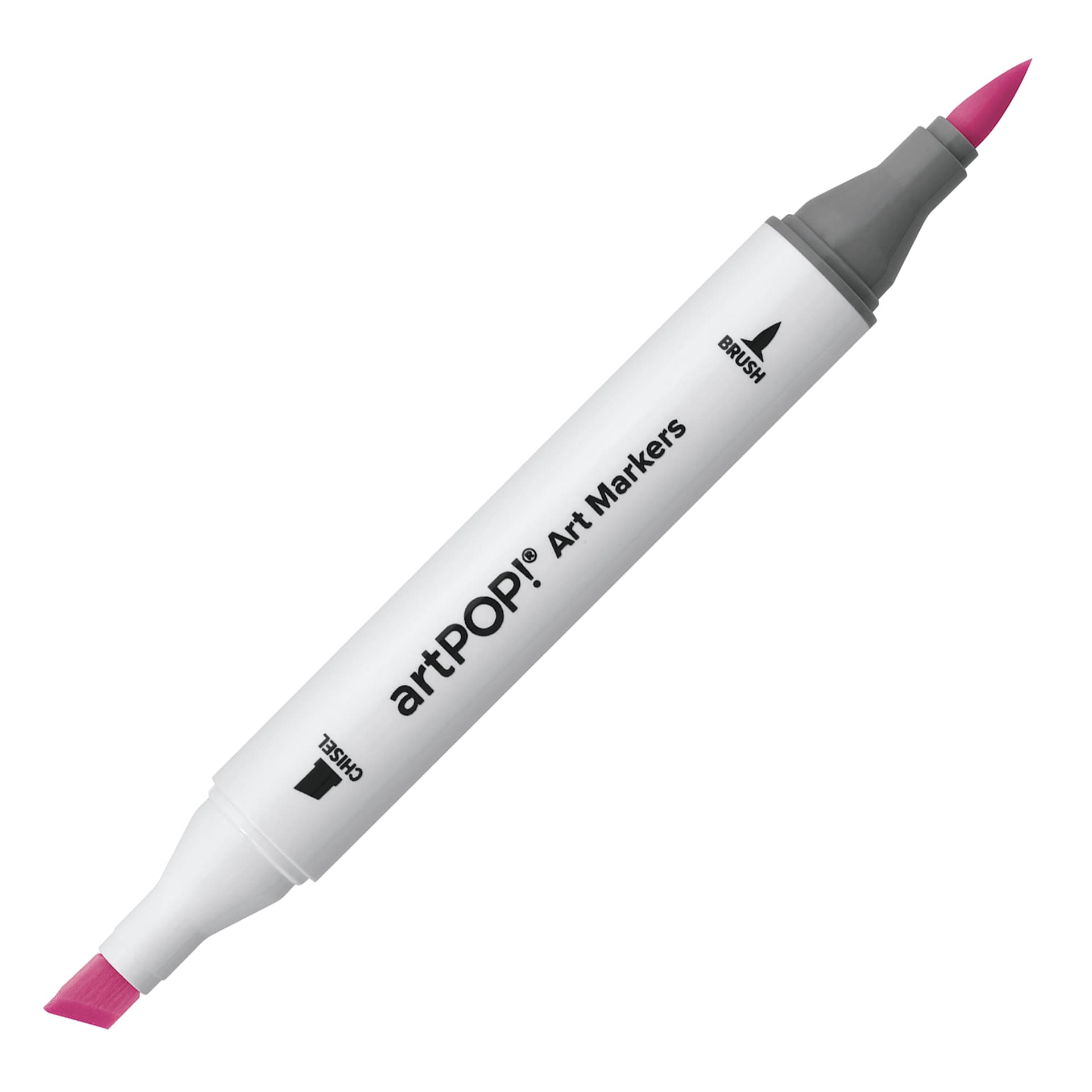 artPOP! Chisel and Brush Dual Tip Alcohol Art Marker Sets, single marker