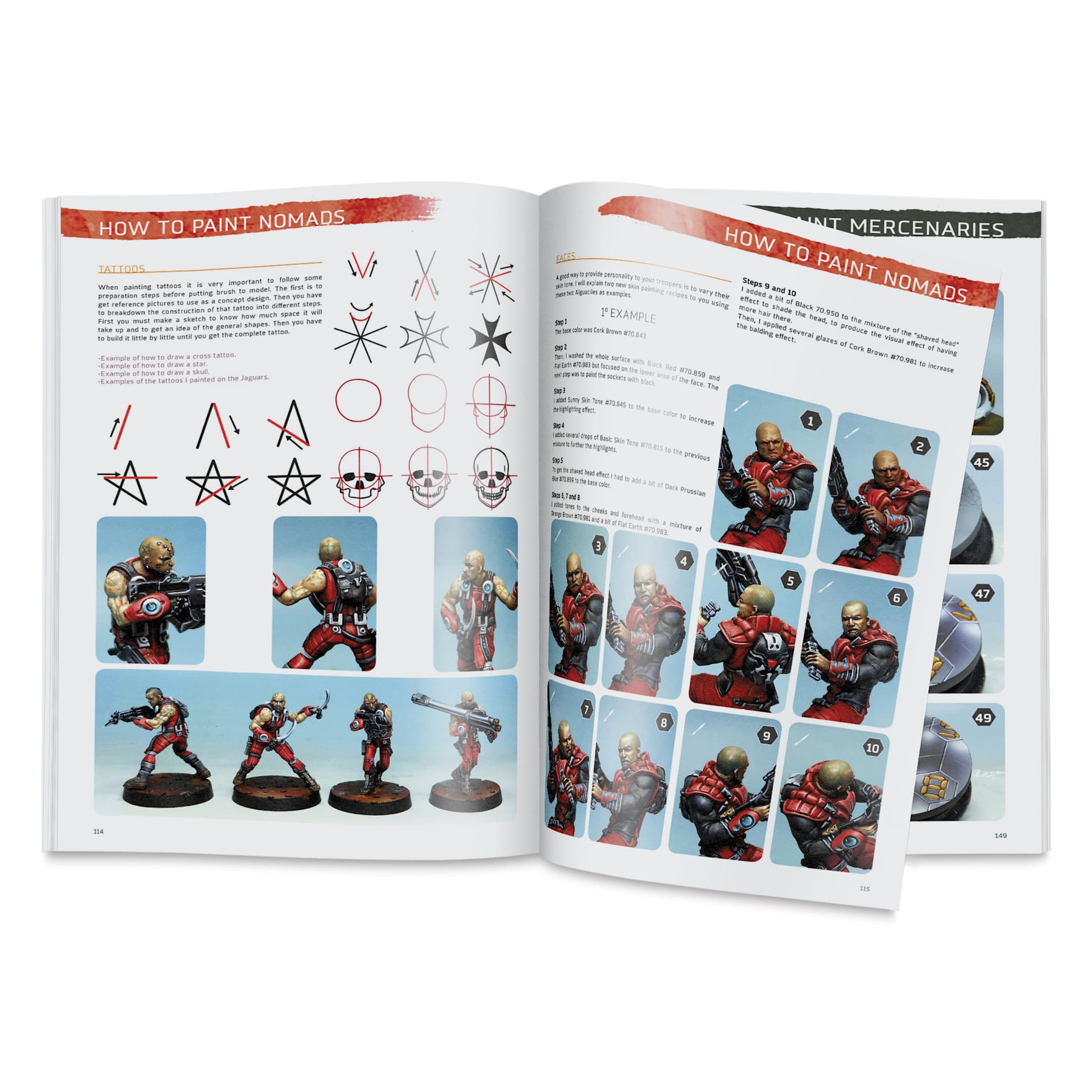 Vallejo Painting Miniatures from A to Z Masterclass Volume 2, how to paint nomads