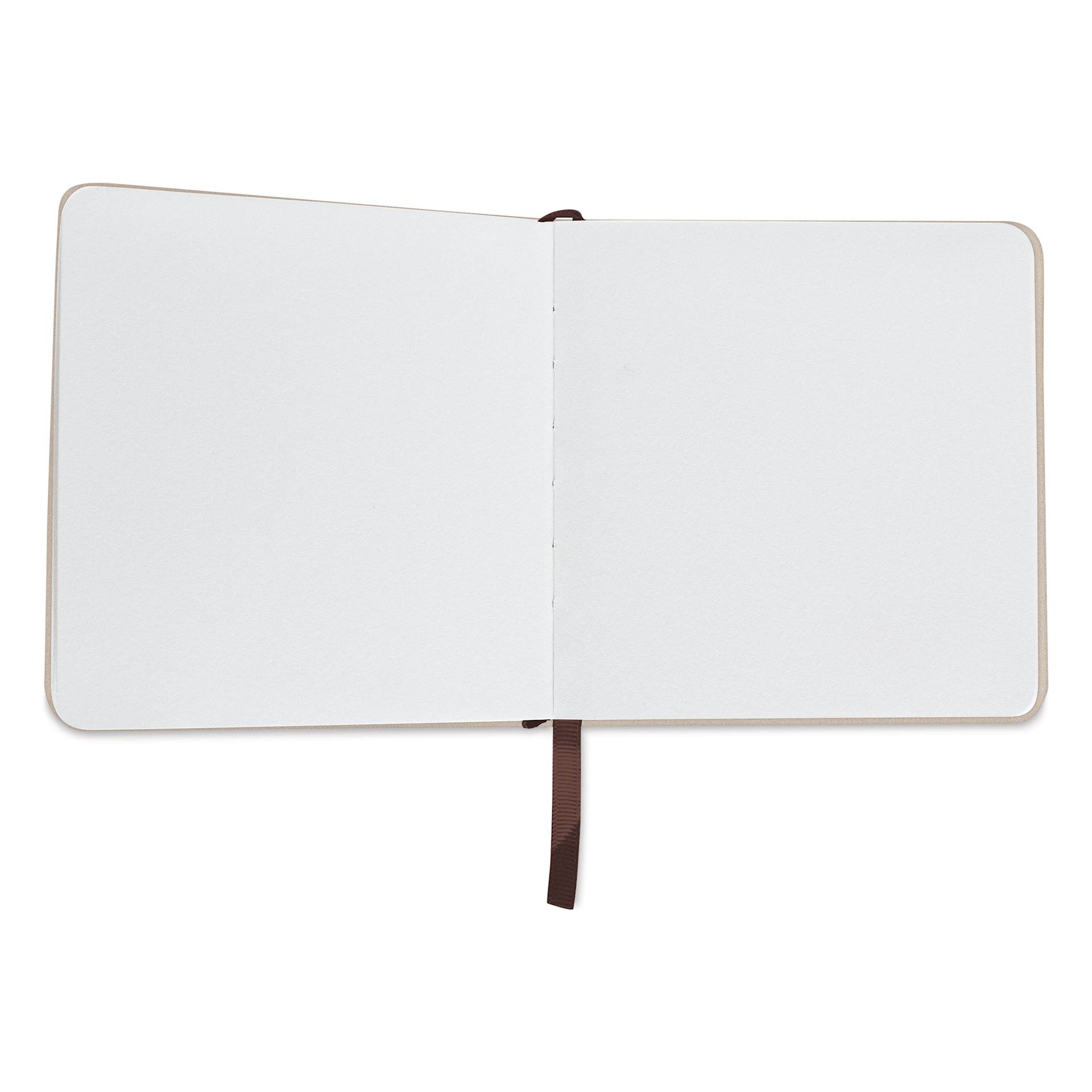 Etchr Mini Sketchbook - 4" x 4", Cold Press, 230 gsm, 26 Sheets, open