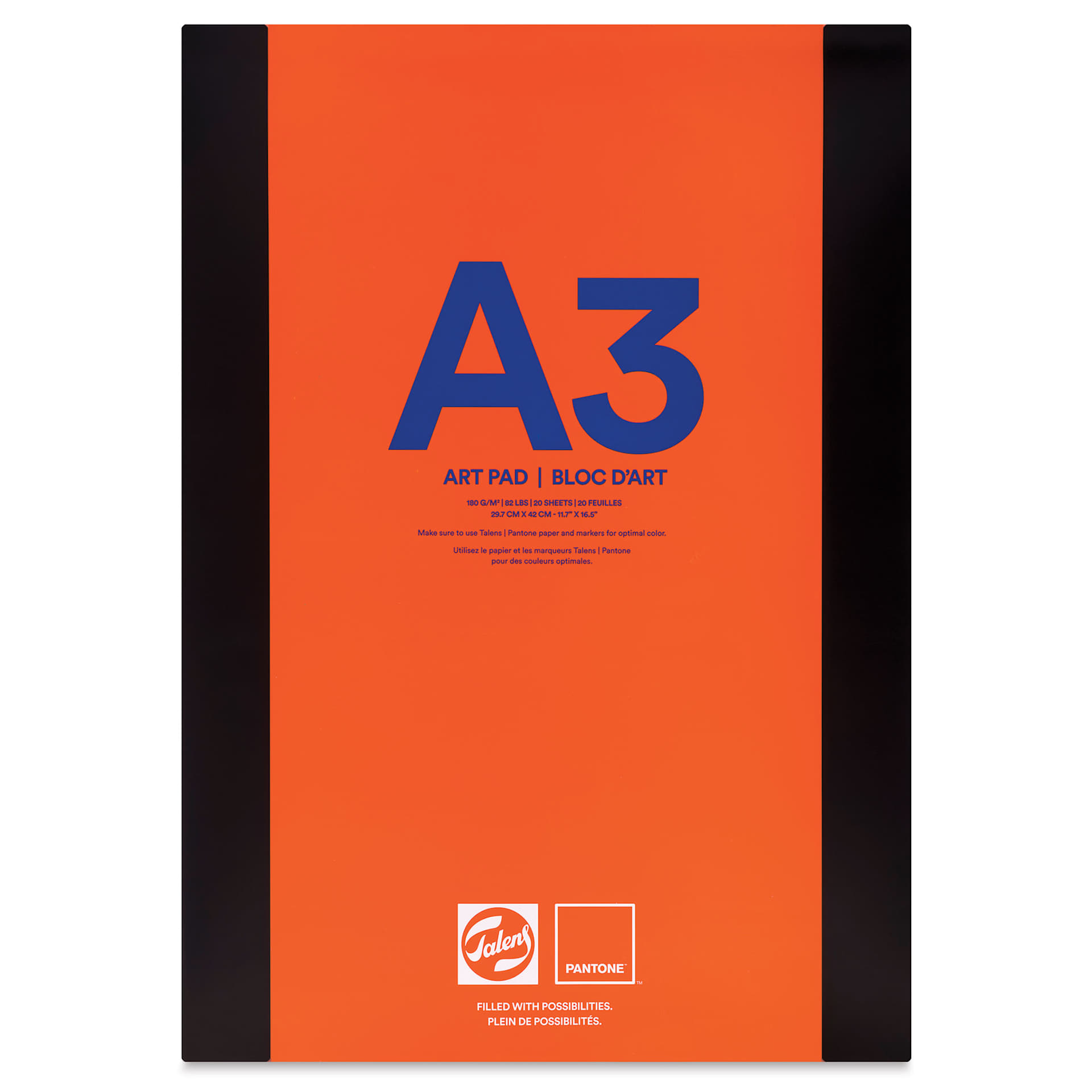 Talens Pantone Art Pad - 11-3/4" x 16-1/2", 20 Sheets, front