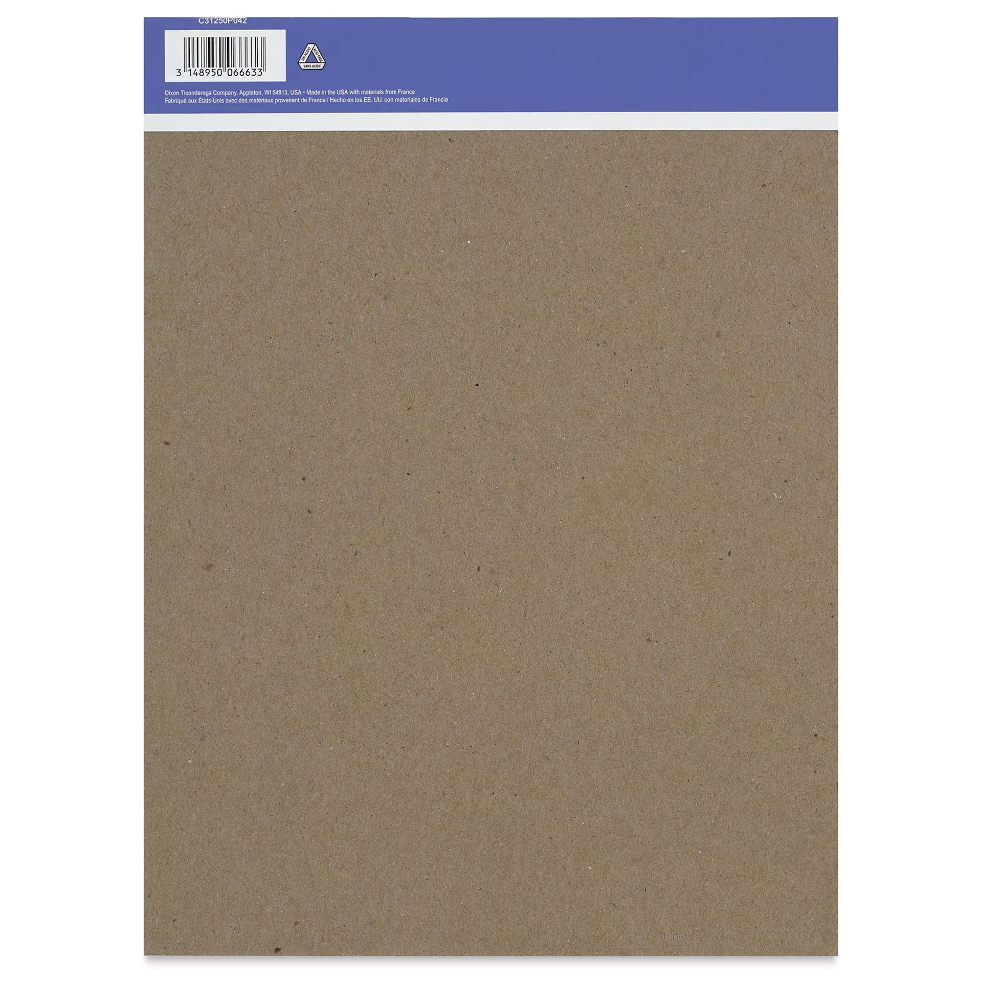Canson Graduate Mixed Media Pad - 9" x 12", back cover
