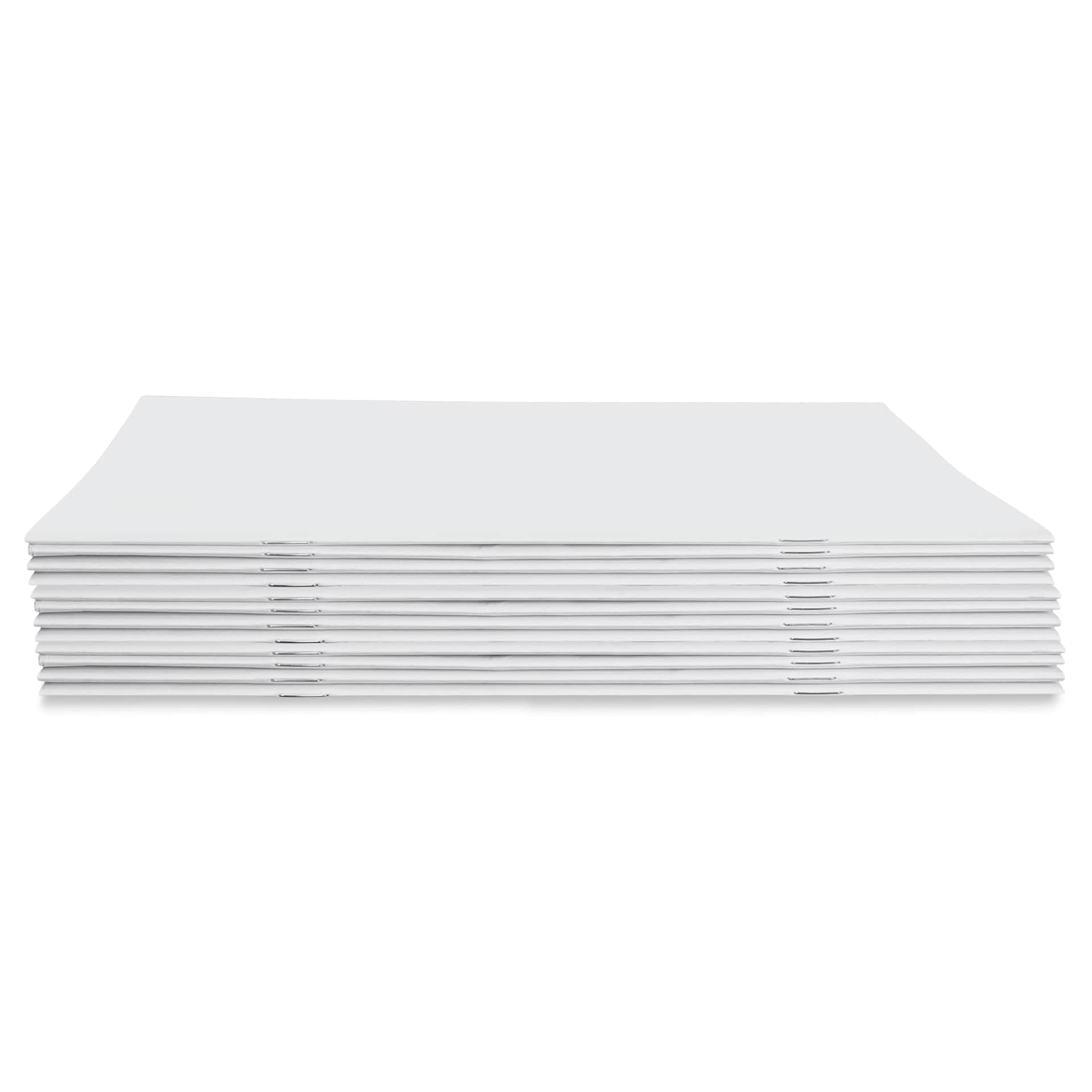 Flipside Hayes Softcover Lined Portrait Books - Pkg of 12, 8-1/2" x 11"