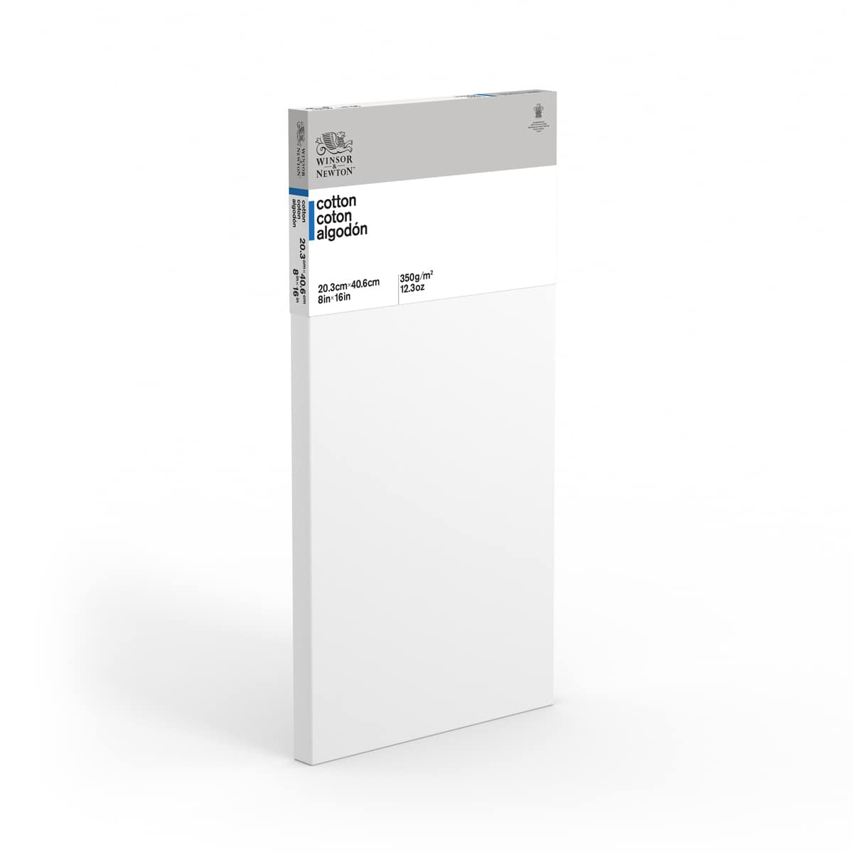 Winsor & Newton Classic Cotton Stretched Canvas, Traditional .75 Profile, 8 in x 16 in