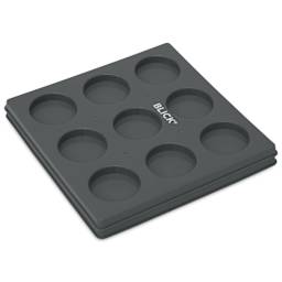 Blick Essentials Empty Tempera Cake Tray - 9 Wells, Small